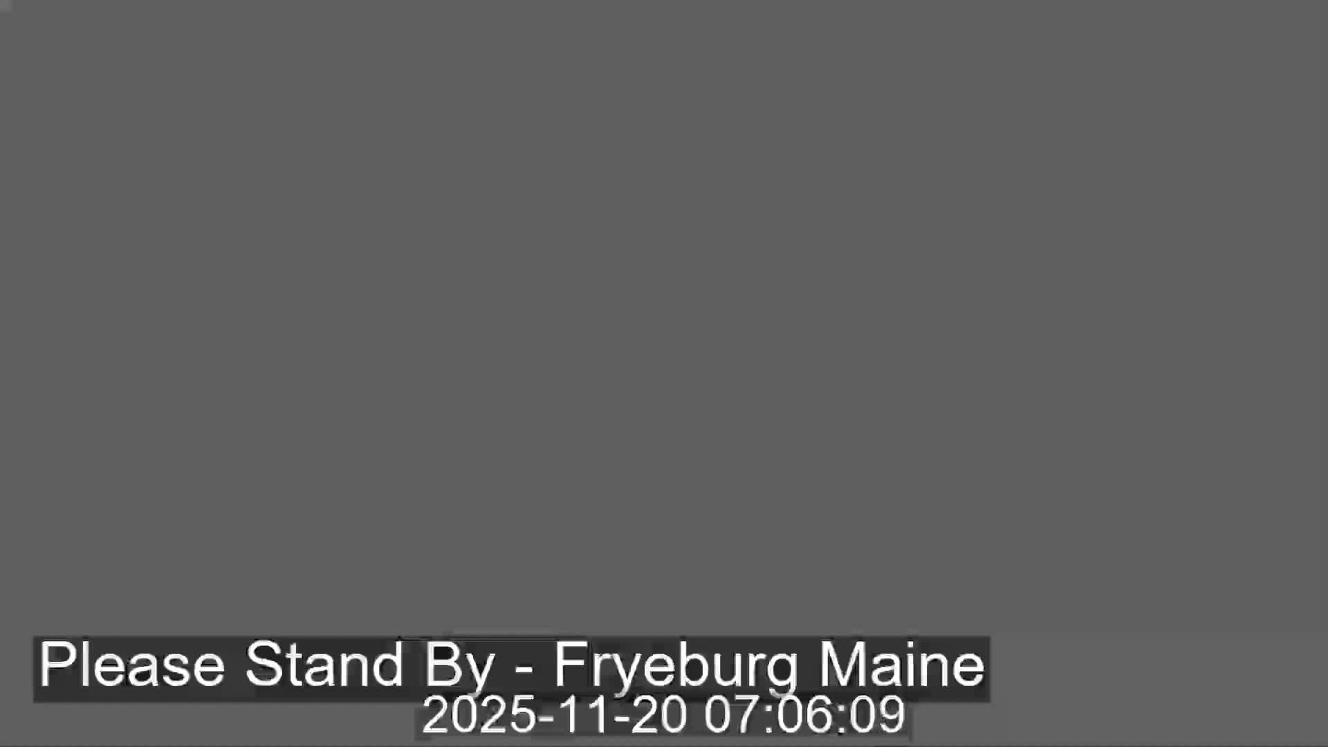 Fryeburg Conway Common Landstate Forest Live Cam- Maine, USA