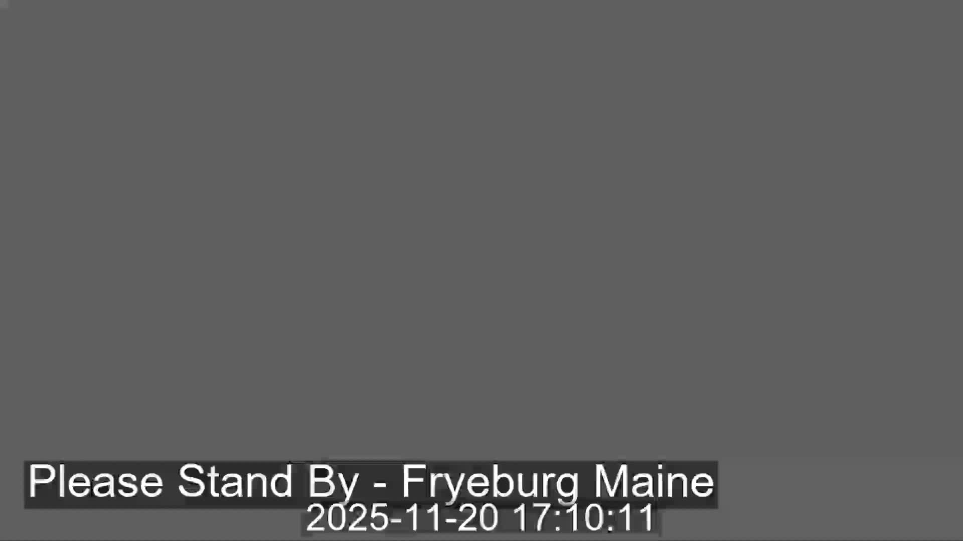 Fryeburg Conway Common Landstate Forest Live Cam- Maine, USA