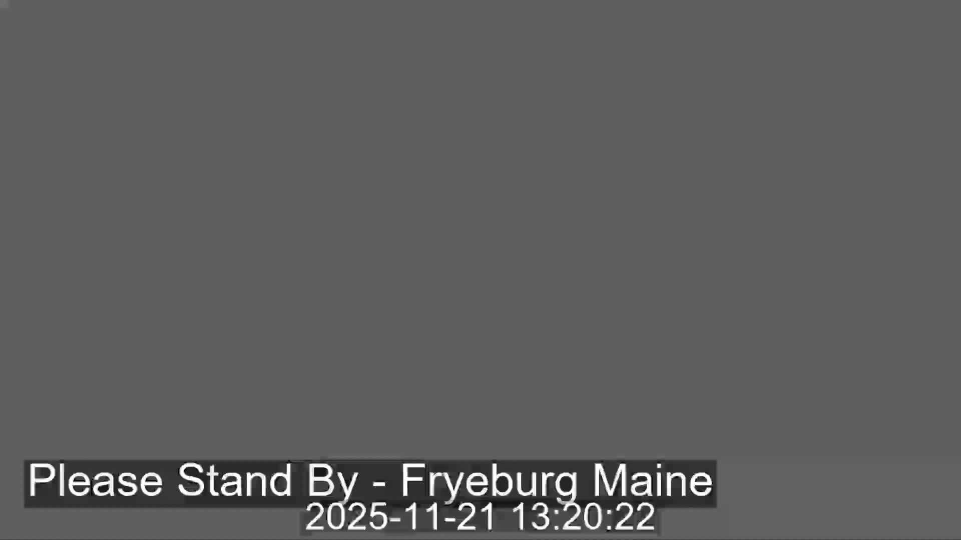 Fryeburg Conway Common Landstate Forest Live Cam- Maine, USA