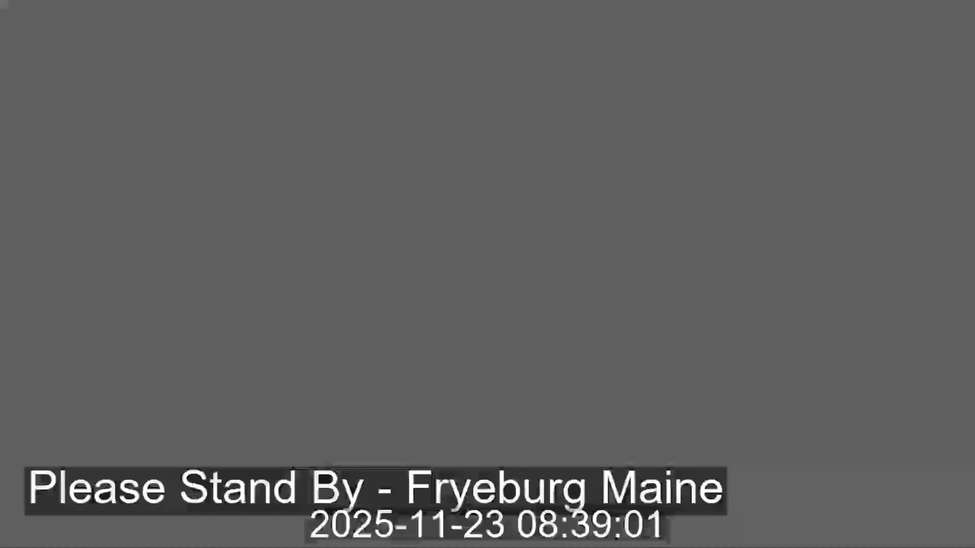 Fryeburg Conway Common Landstate Forest Live Cam- Maine, USA