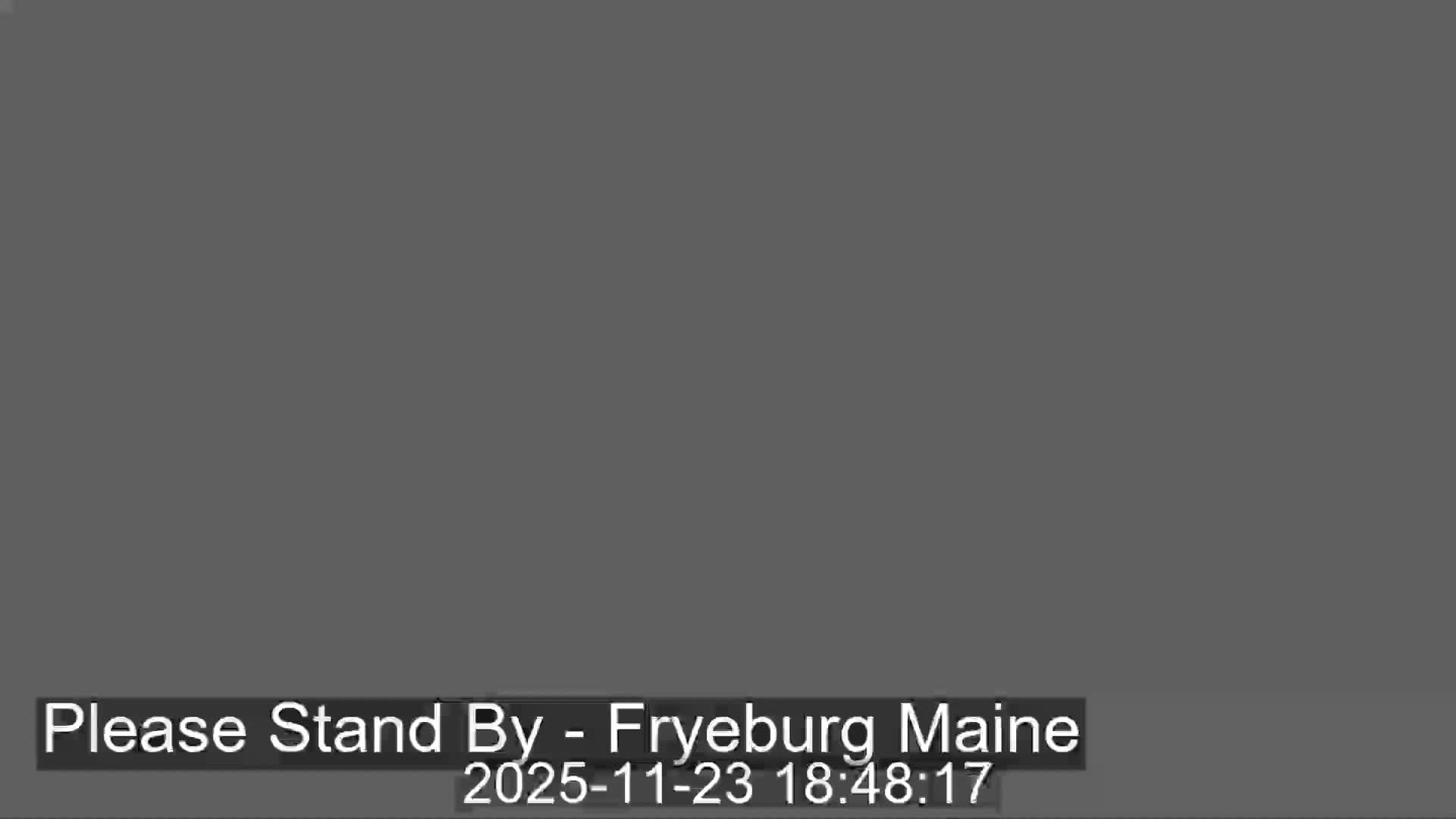Fryeburg Conway Common Landstate Forest Live Cam- Maine, USA