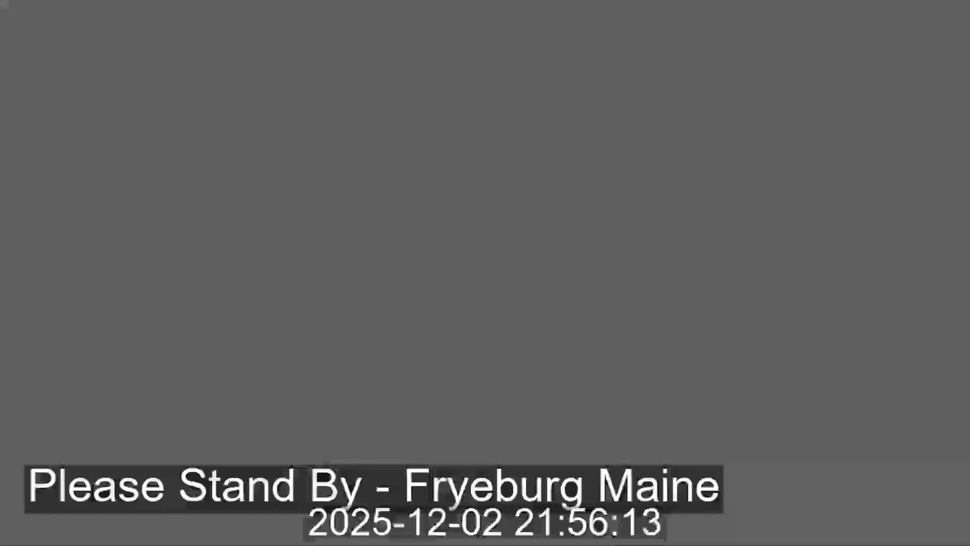 Fryeburg Conway Common Landstate Forest Live Cam- Maine, USA