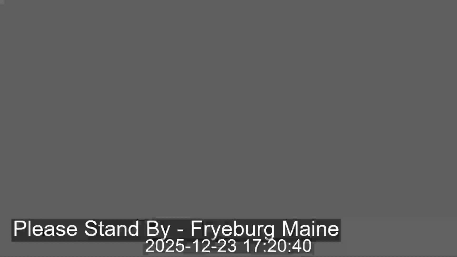 Fryeburg Conway Common Landstate Forest Live Cam- Maine, USA