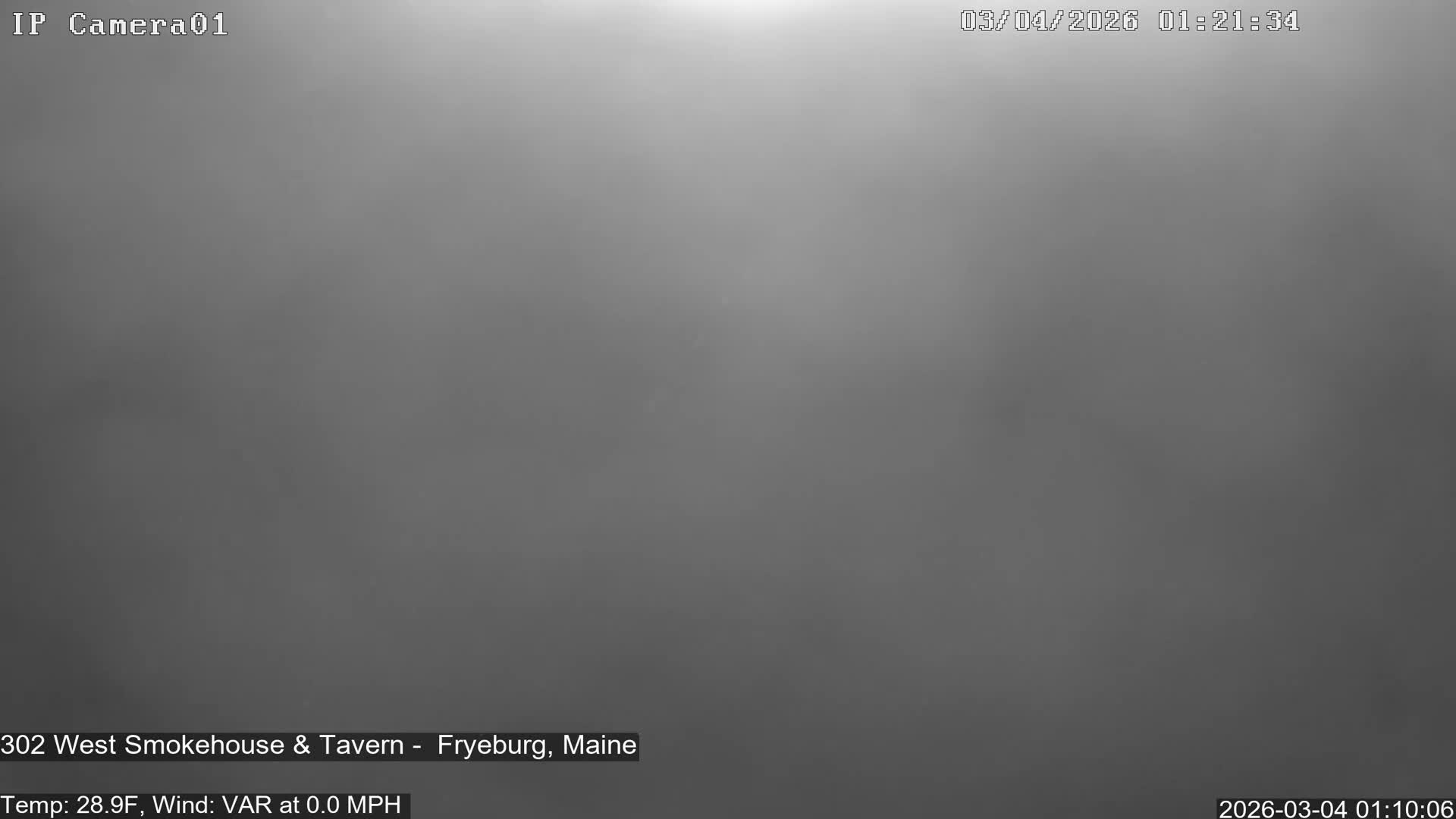 Fryeburg Conway Common Landstate Forest Live Cam- Maine, USA