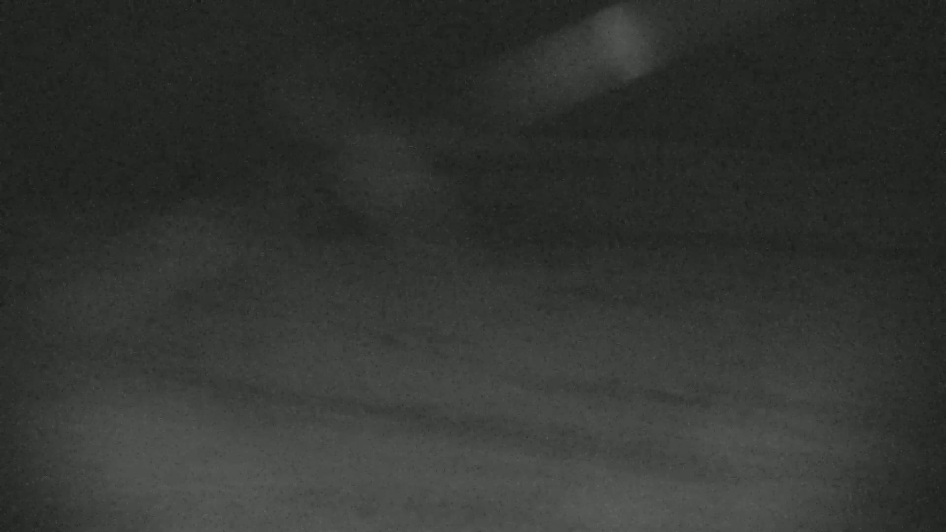 A dark, blurry image shows a mostly uniform, textured gray surface with lighter gray streaks and indistinct brighter areas.