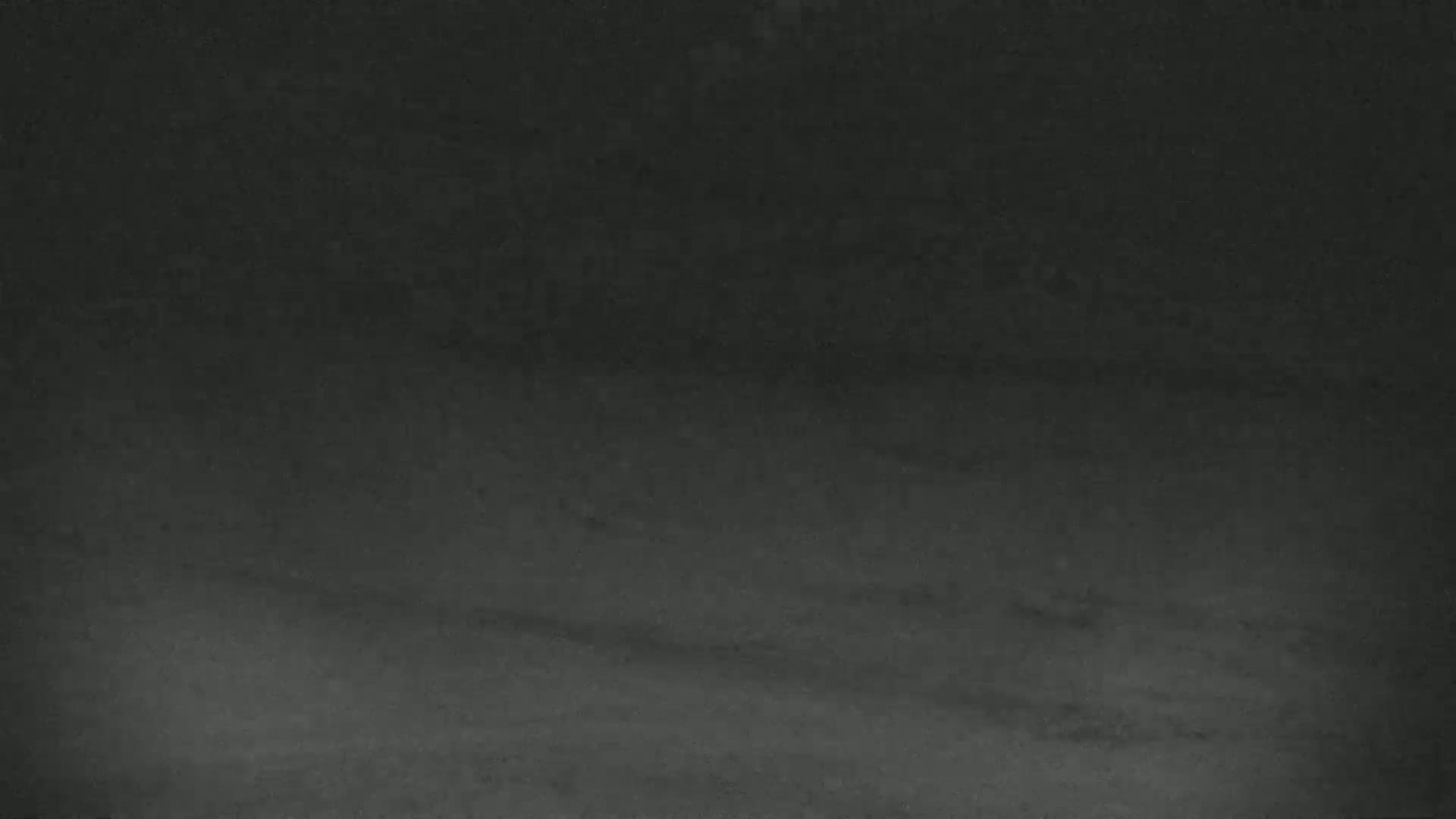 A dark, blurry image shows a mostly featureless expanse under what appears to be nighttime conditions.
