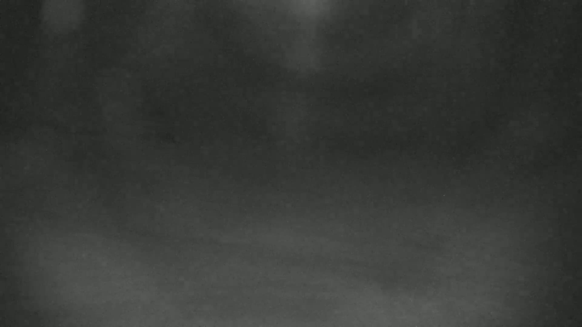 A blurry, dark gray image shows a hazy, possibly foggy, outdoor scene.