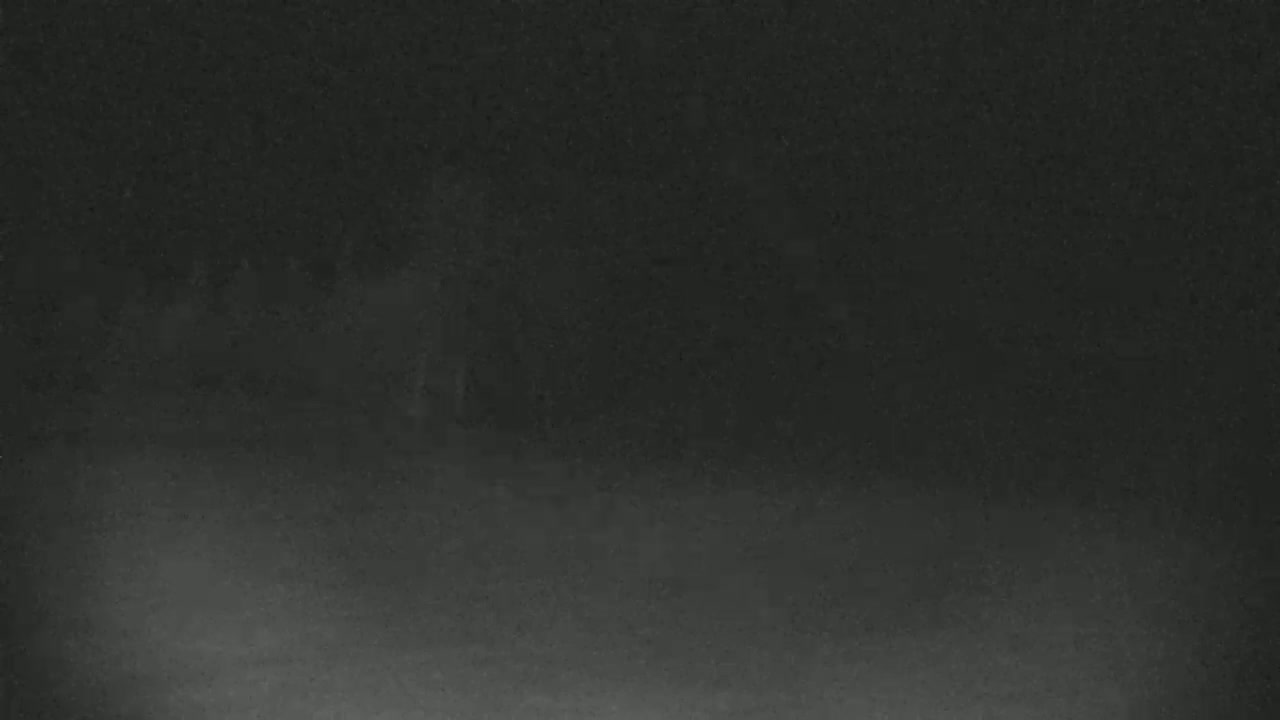 A dark, blurry image shows indistinct shapes in the distance under a dark sky.