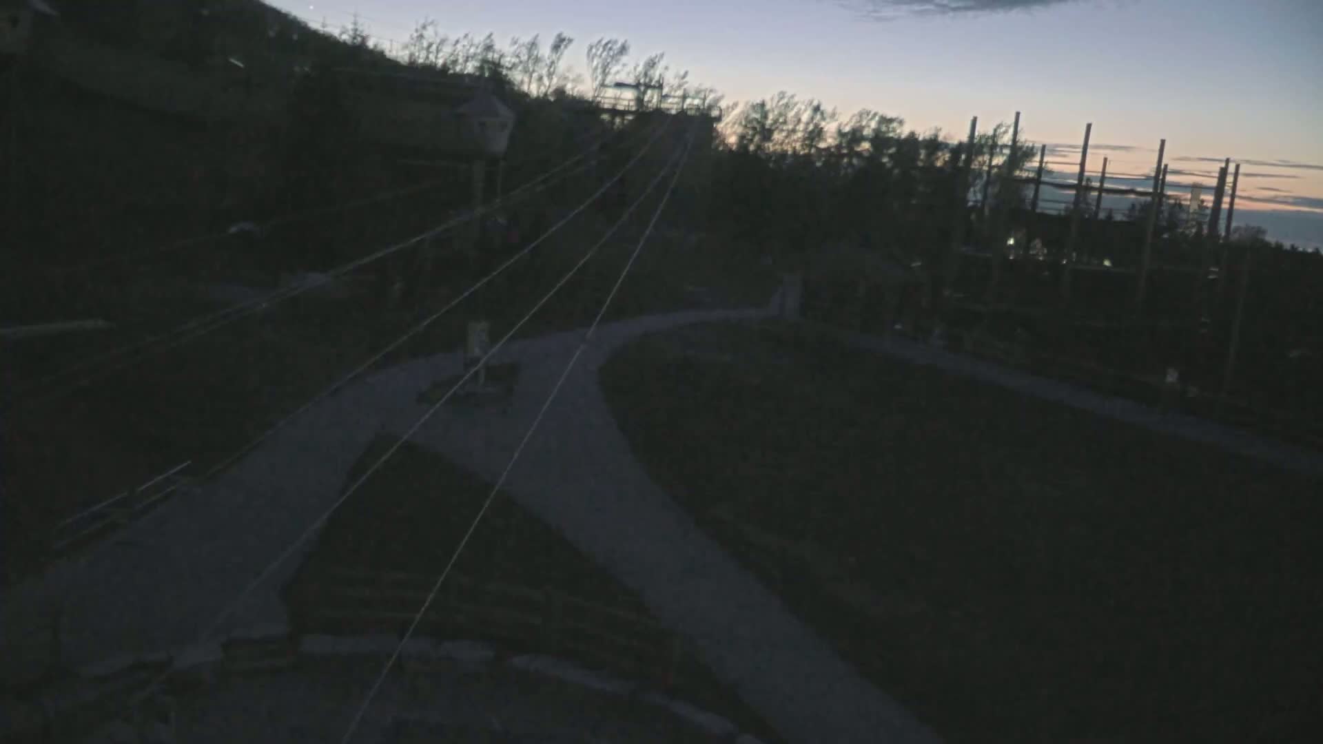 Blue Mountain Village Hotel Area & Collingwood City Skyline Live Cam - Collingwood, Blue Mountains, Simcoe, Ontario, Canada
