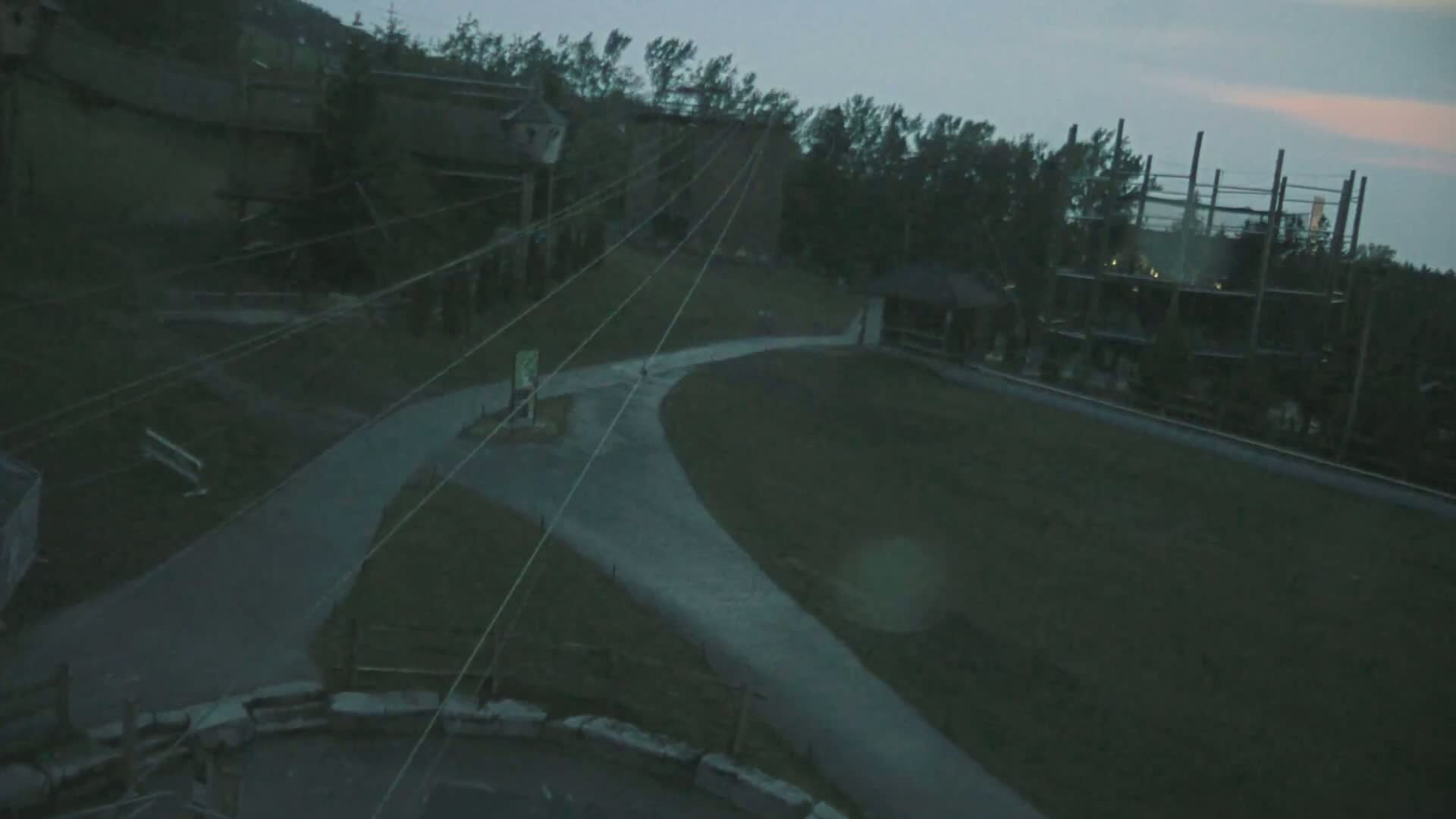Blue Mountain Village Hotel Area & Collingwood City Skyline Live Cam - Collingwood, Blue Mountains, Simcoe, Ontario, Canada