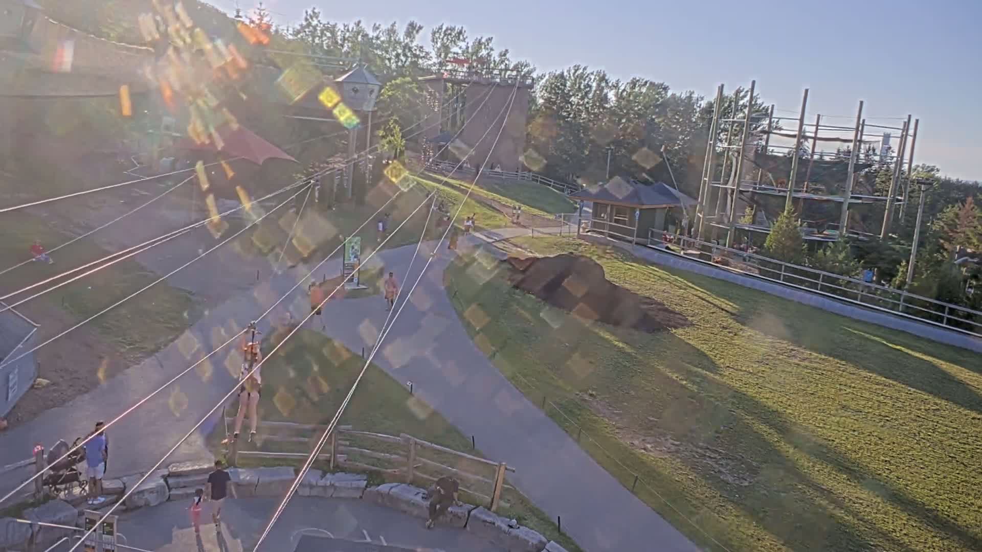 Blue Mountain Village Hotel Area & Collingwood City Skyline Live Cam - Collingwood, Blue Mountains, Simcoe, Ontario, Canada