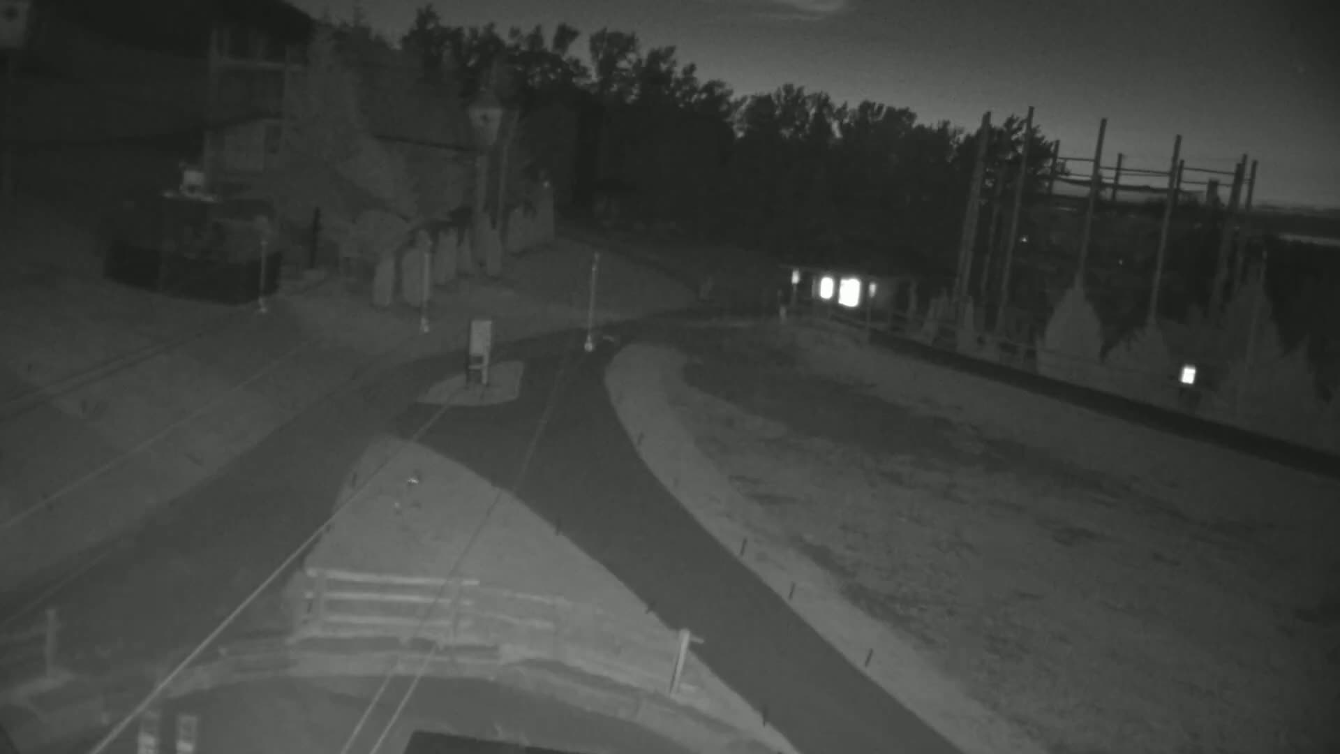 Blue Mountain Village Hotel Area & Collingwood City Skyline Live Cam - Collingwood, Blue Mountains, Simcoe, Ontario, Canada