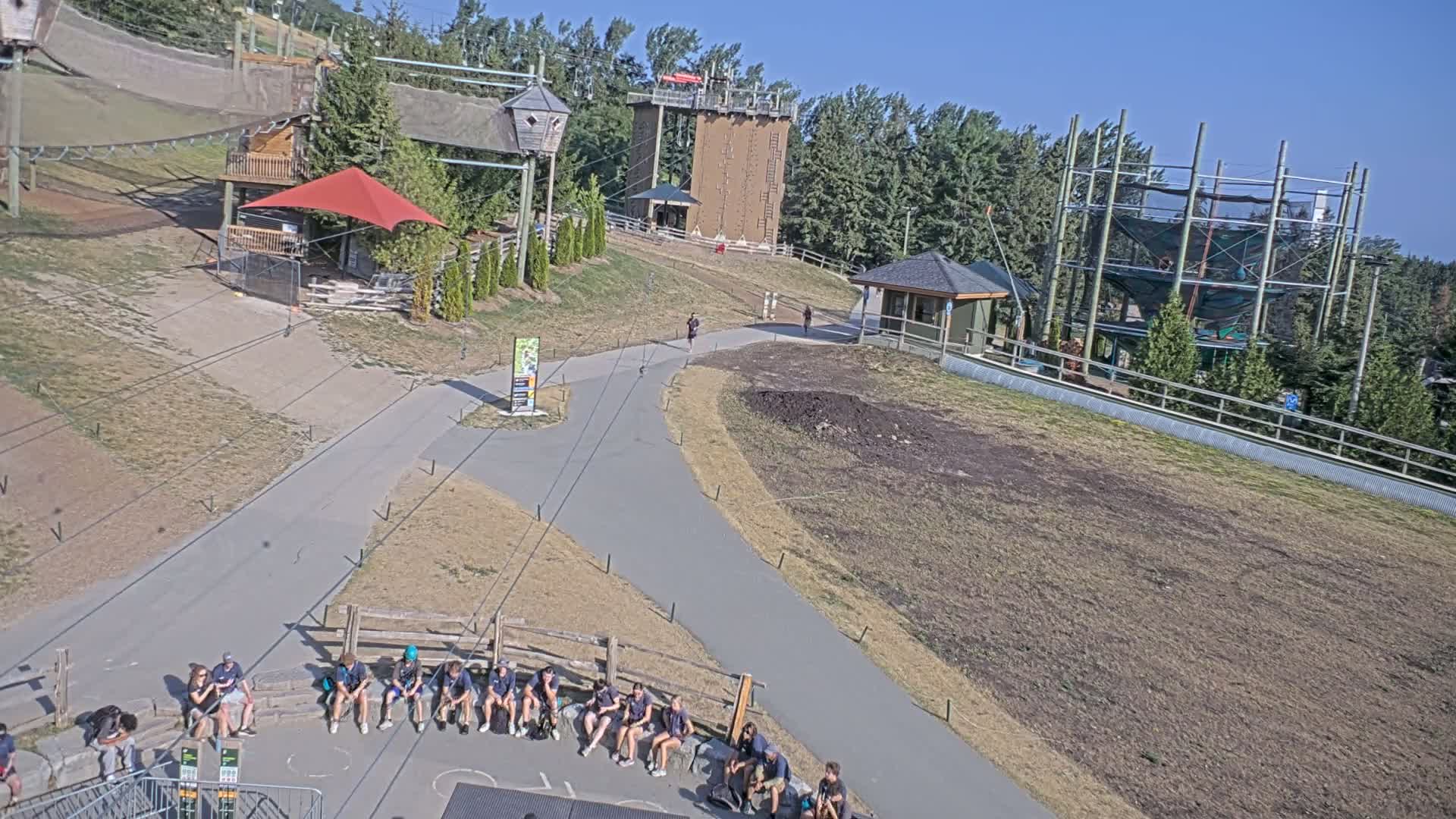 Blue Mountain Village Hotel Area & Collingwood City Skyline Live Cam - Collingwood, Blue Mountains, Simcoe, Ontario, Canada