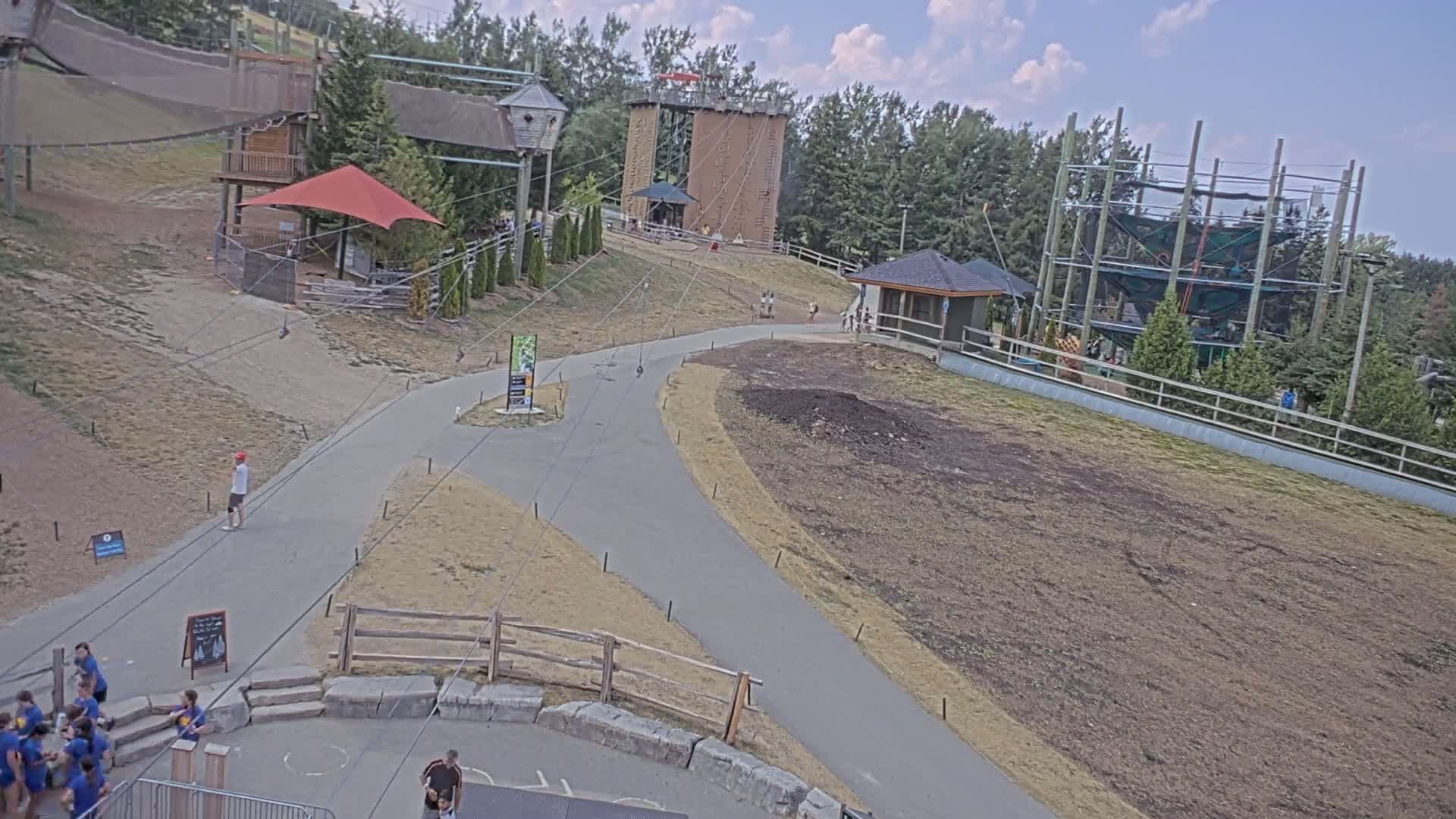 Blue Mountain Village Hotel Area & Collingwood City Skyline Live Cam - Collingwood, Blue Mountains, Simcoe, Ontario, Canada