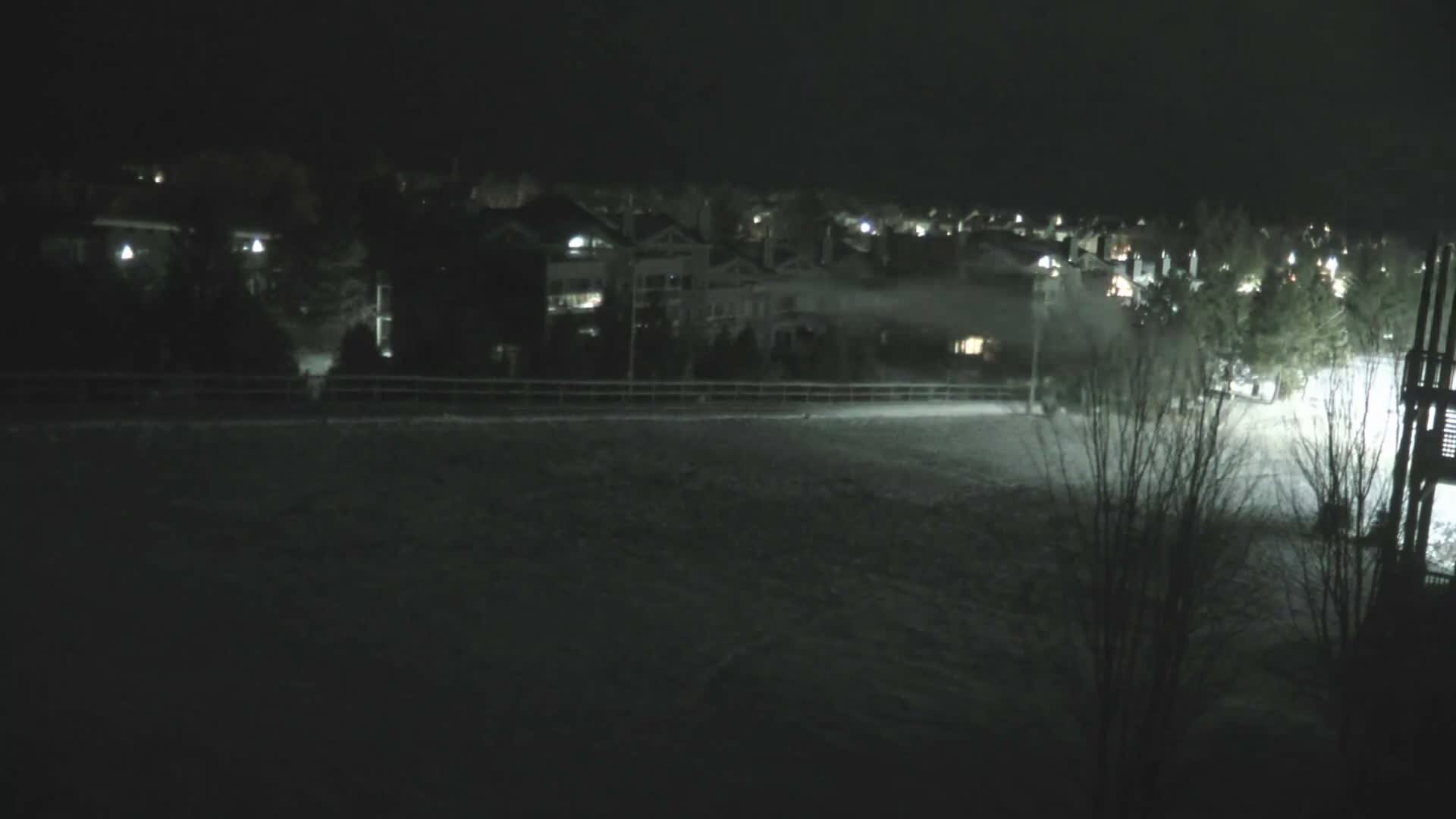 Blue Mountain Village Hotel Area & Collingwood City Skyline Live Cam - Collingwood, Blue Mountains, Simcoe, Ontario, Canada