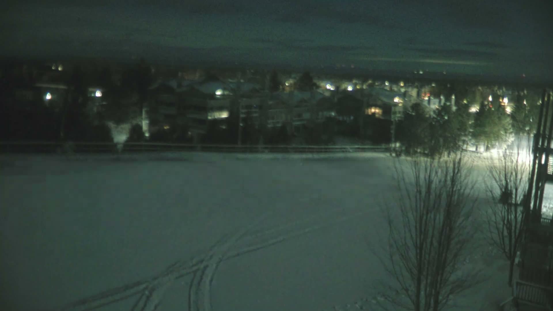 Blue Mountain Village Hotel Area & Collingwood City Skyline Live Cam - Collingwood, Blue Mountains, Simcoe, Ontario, Canada