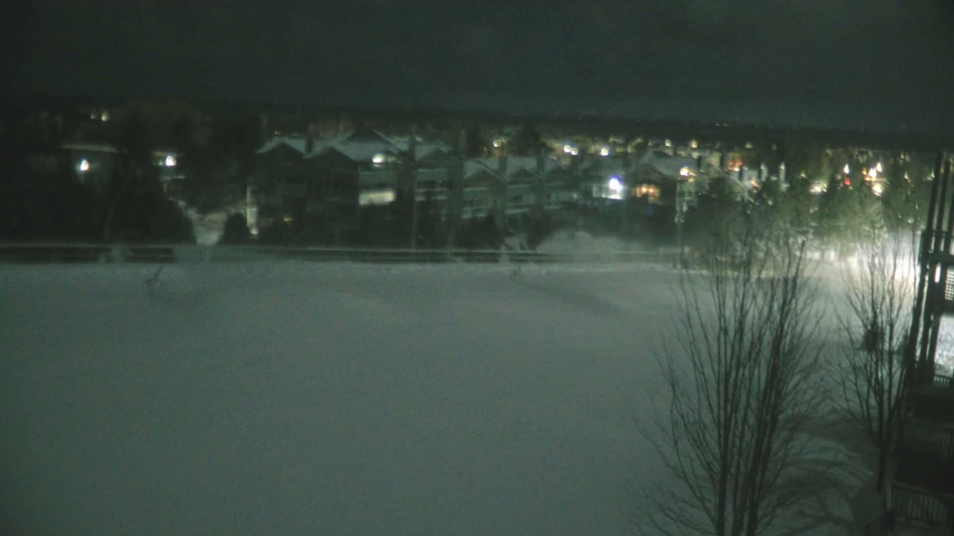 Blue Mountain Village Hotel Area & Collingwood City Skyline Live Cam - Collingwood, Blue Mountains, Simcoe, Ontario, Canada
