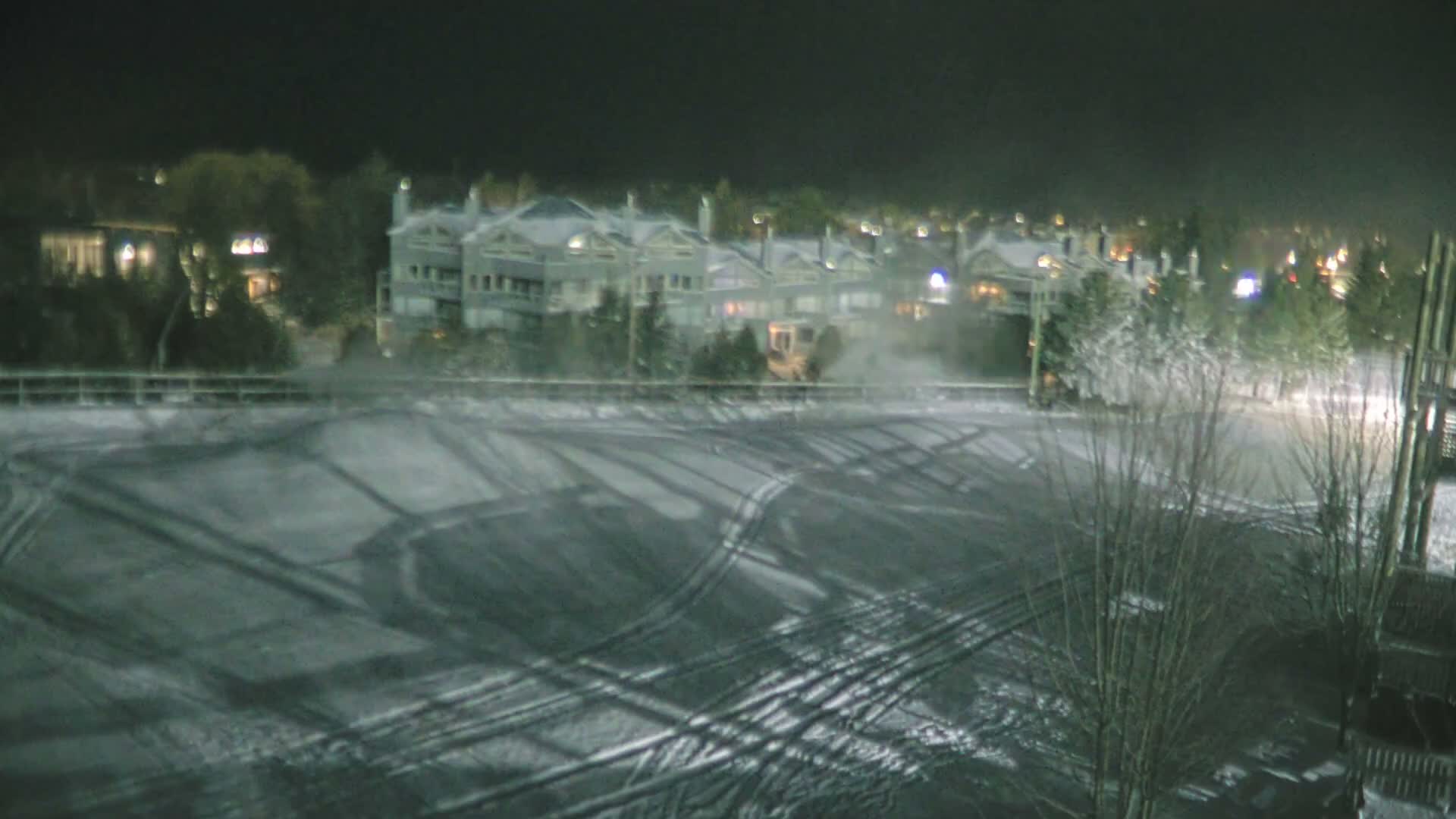 Blue Mountain Village Hotel Area & Collingwood City Skyline Live Cam - Collingwood, Blue Mountains, Simcoe, Ontario, Canada