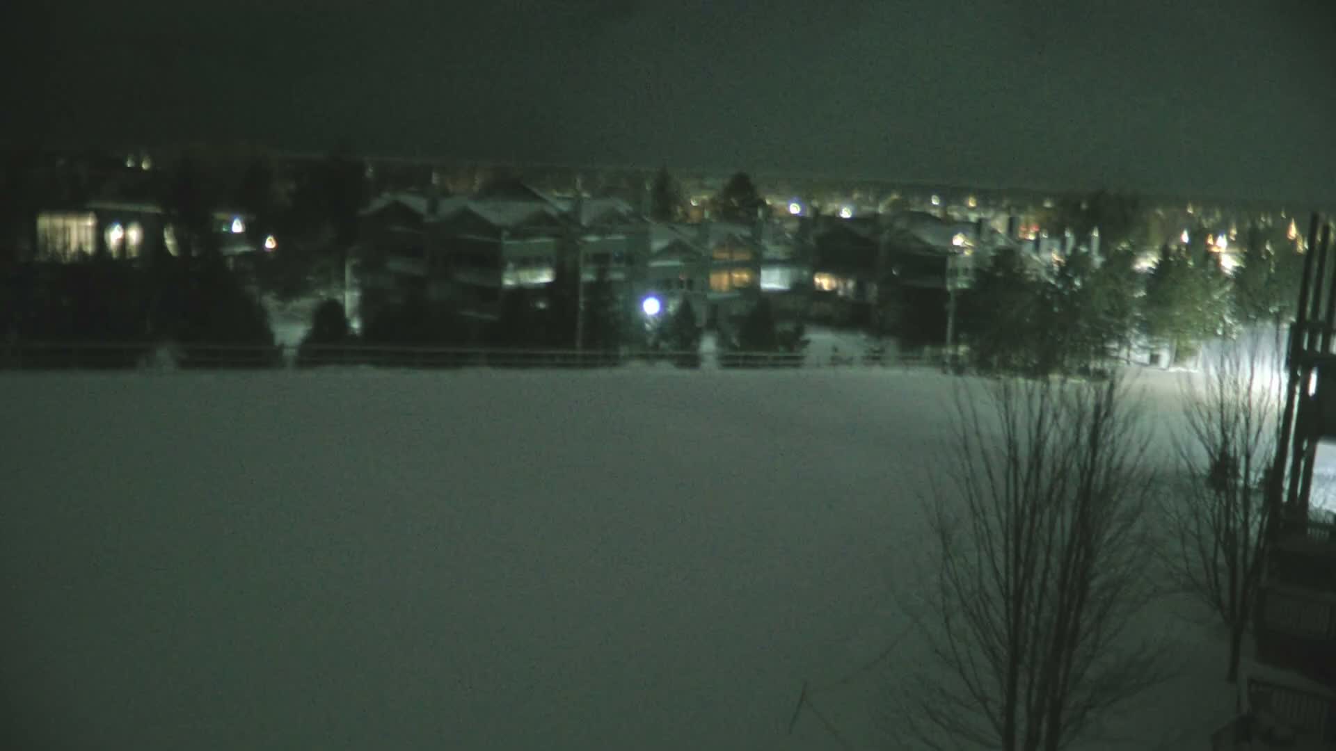 Blue Mountain Village Hotel Area & Collingwood City Skyline Live Cam - Collingwood, Blue Mountains, Simcoe, Ontario, Canada