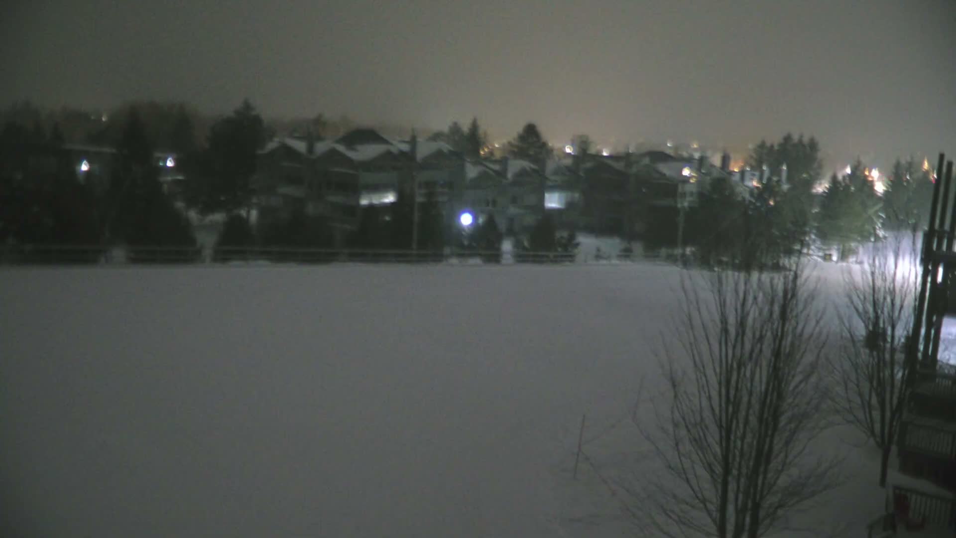 Blue Mountain Village Hotel Area & Collingwood City Skyline Live Cam - Collingwood, Blue Mountains, Simcoe, Ontario, Canada