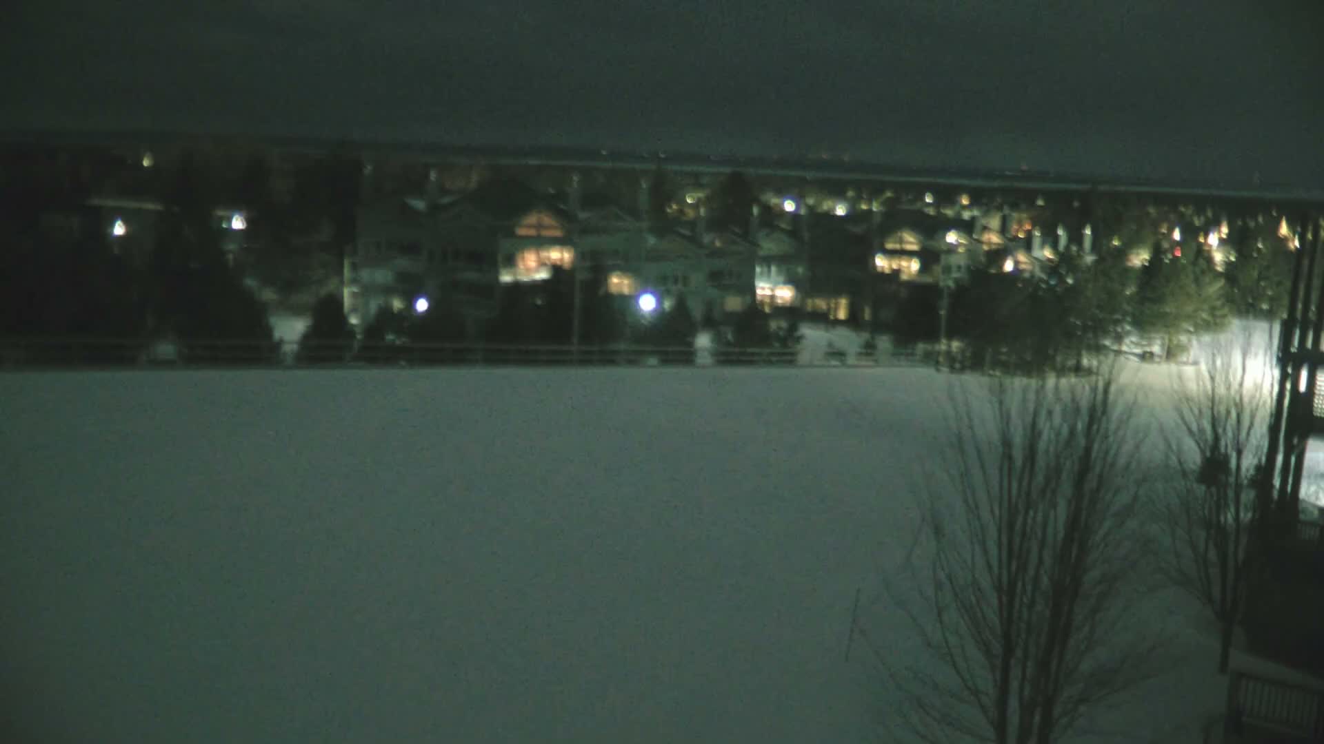 Blue Mountain Village Hotel Area & Collingwood City Skyline Live Cam - Collingwood, Blue Mountains, Simcoe, Ontario, Canada