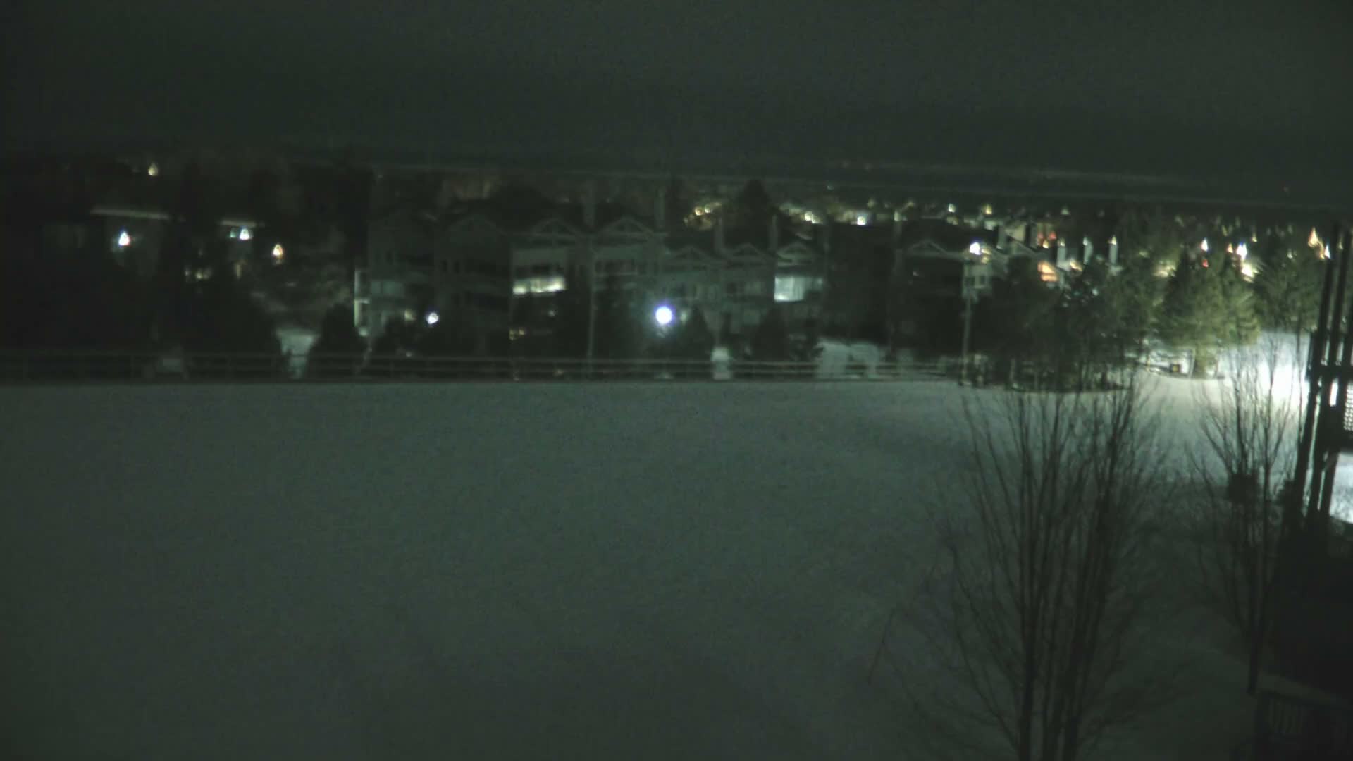 Blue Mountain Village Hotel Area & Collingwood City Skyline Live Cam - Collingwood, Blue Mountains, Simcoe, Ontario, Canada