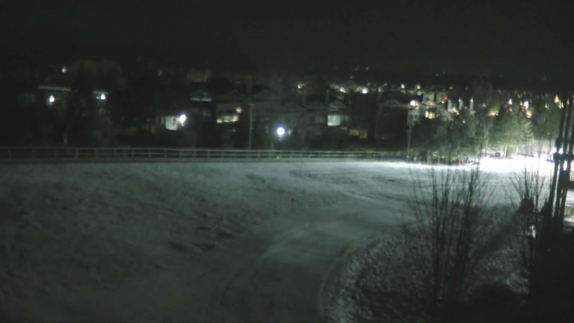 Blue Mountain Village Hotel Area & Collingwood City Skyline Live Cam - Collingwood, Blue Mountains, Simcoe, Ontario, Canada