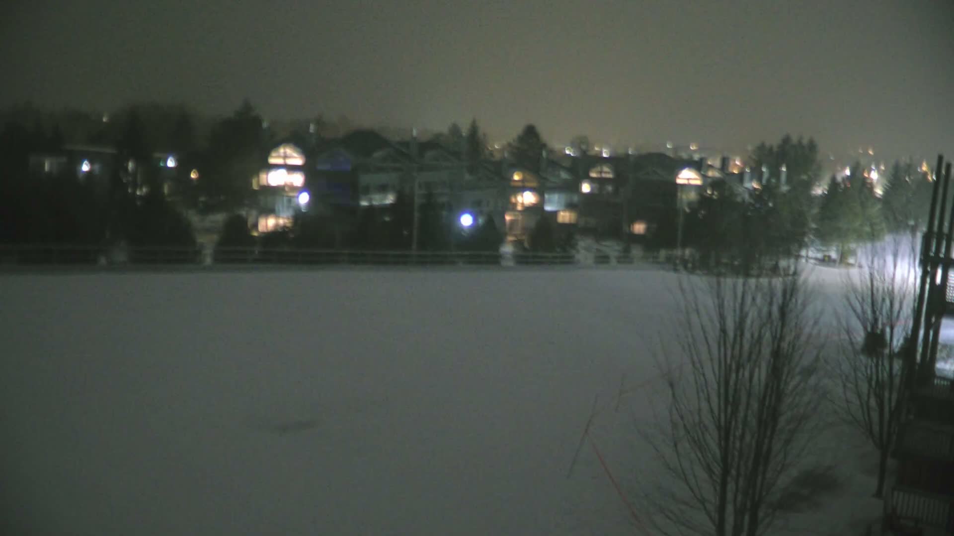 Blue Mountain Village Hotel Area & Collingwood City Skyline Live Cam - Collingwood, Blue Mountains, Simcoe, Ontario, Canada