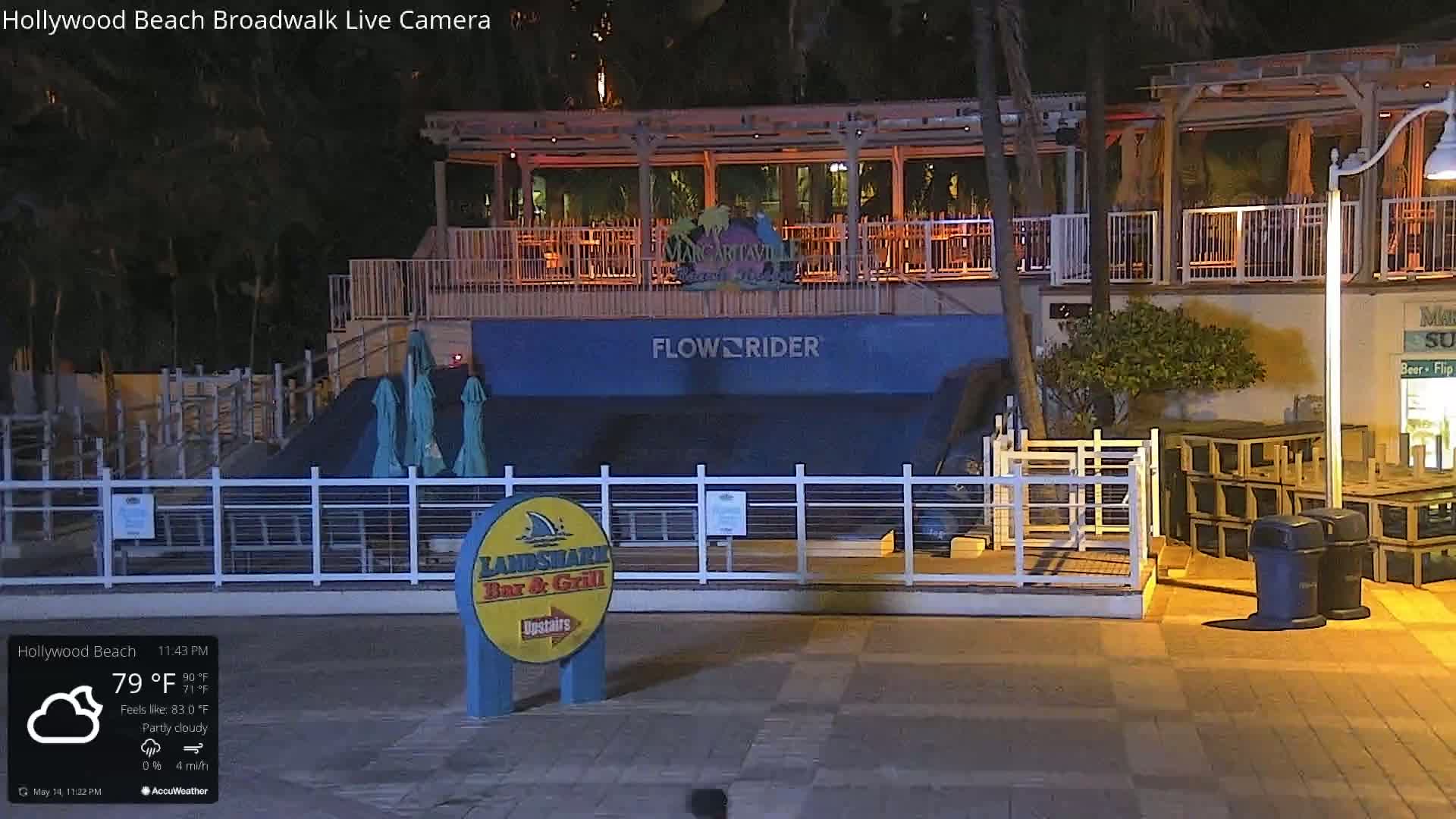 Hollywood Beach / Broadwalk & Atlantic Live Cam - Holywood, Broward, Florida, USA