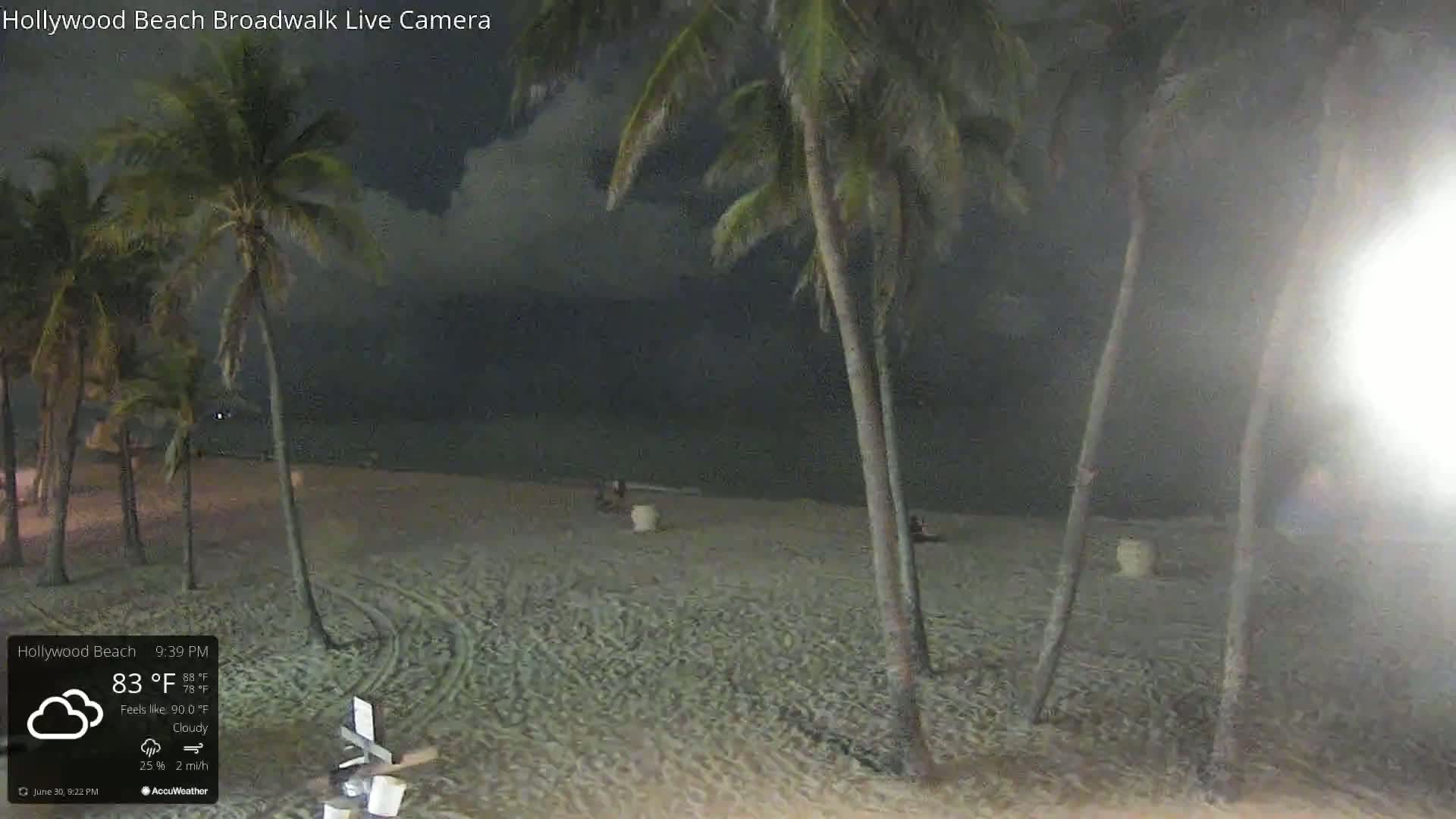 Hollywood Beach / Broadwalk & Atlantic Live Cam - Holywood, Broward, Florida, USA