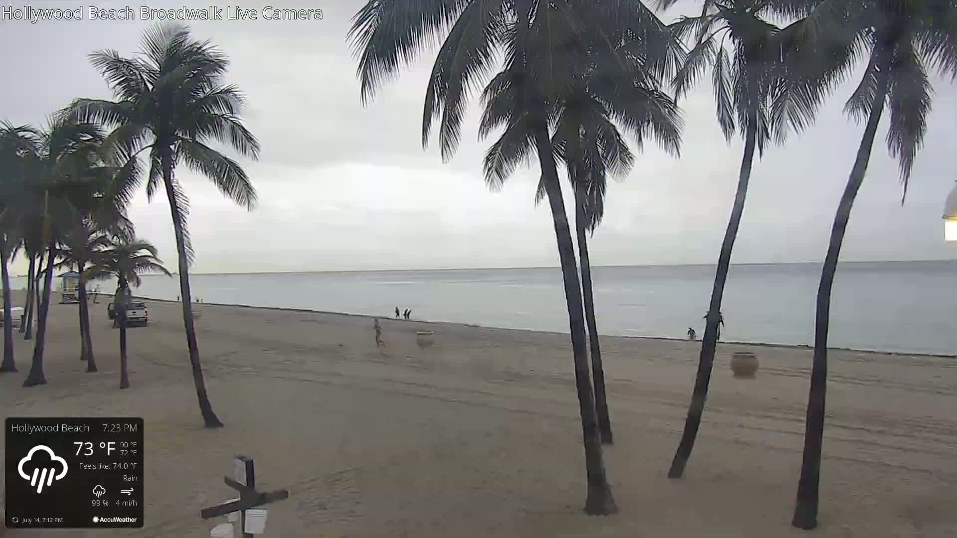 Hollywood Beach / Broadwalk & Atlantic Live Cam - Holywood, Broward, Florida, USA