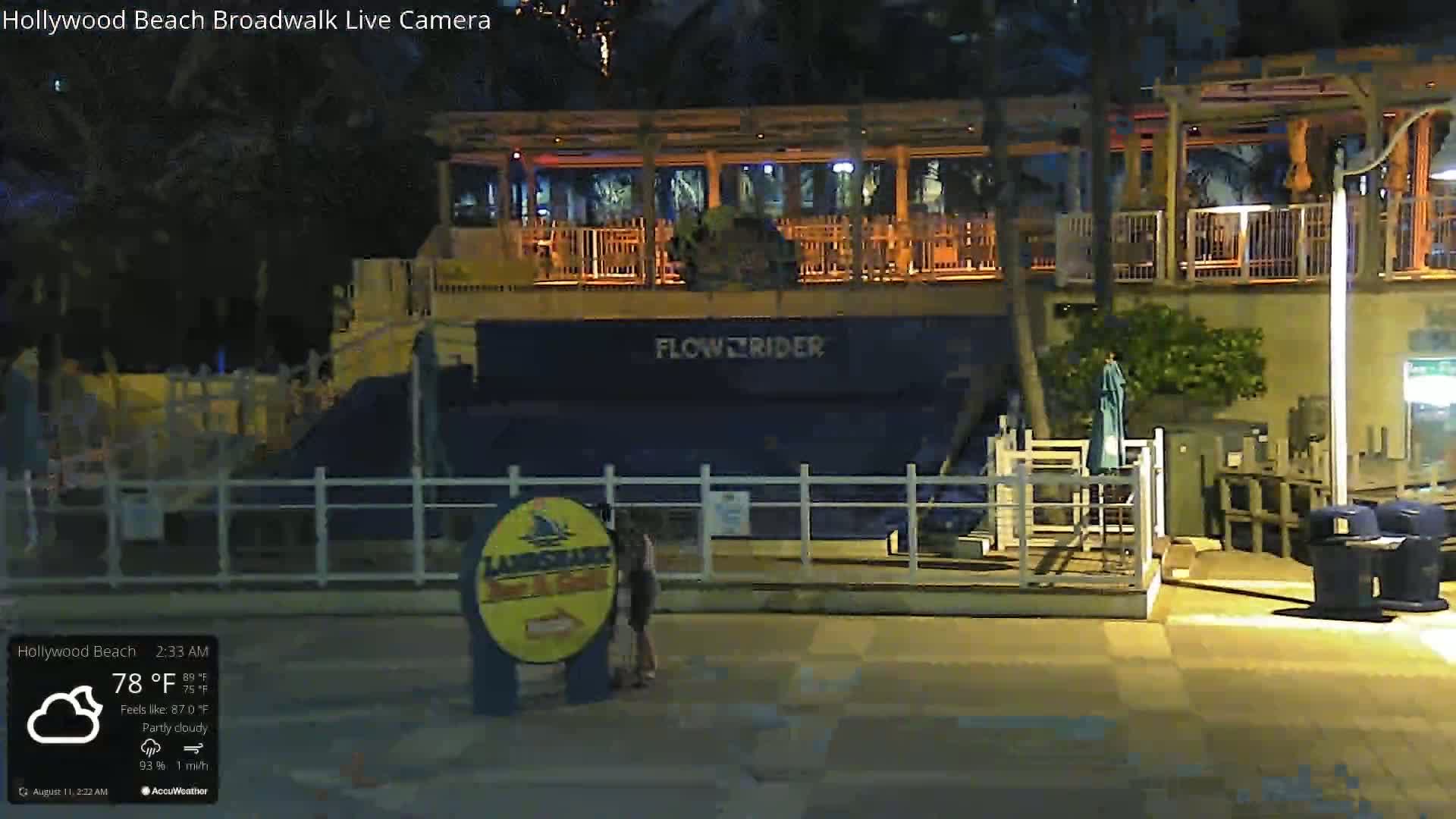 Hollywood Beach / Broadwalk & Atlantic Live Cam - Holywood, Broward, Florida, USA