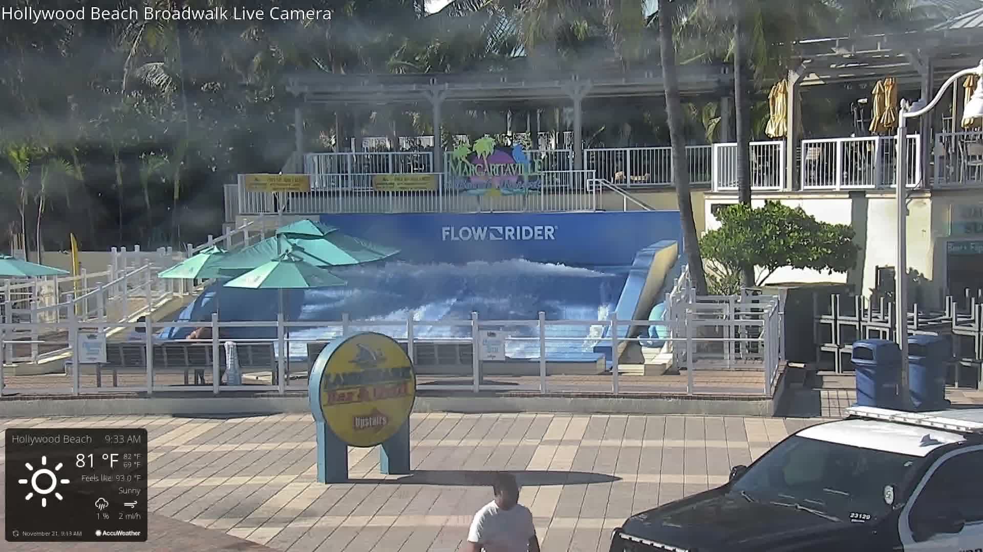 Hollywood Beach / Broadwalk & Atlantic Live Cam - Holywood, Broward, Florida, USA