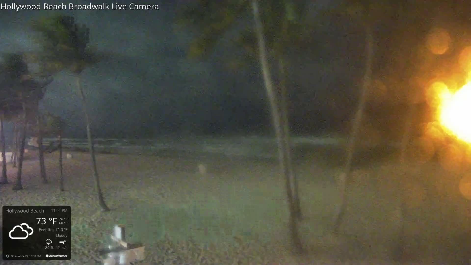 Hollywood Beach / Broadwalk & Atlantic Live Cam - Holywood, Broward, Florida, USA