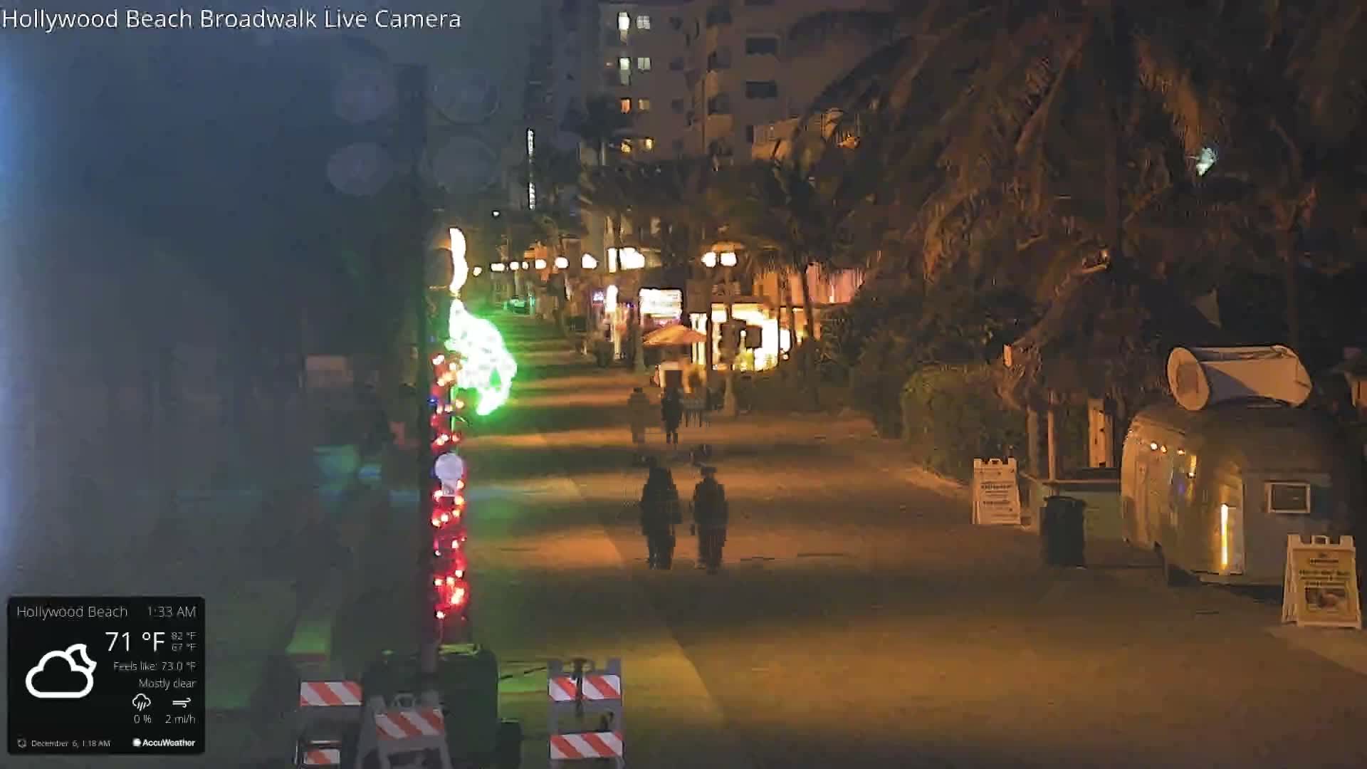 Hollywood Beach / Broadwalk & Atlantic Live Cam - Holywood, Broward, Florida, USA
