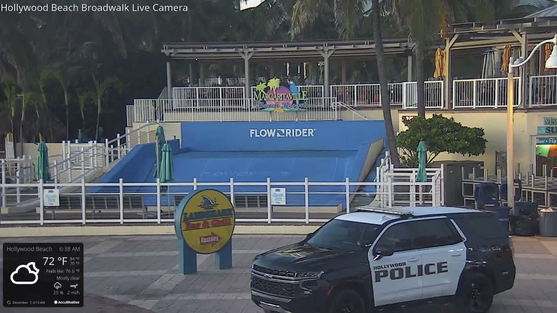 Hollywood Beach / Broadwalk & Atlantic Live Cam - Holywood, Broward, Florida, USA