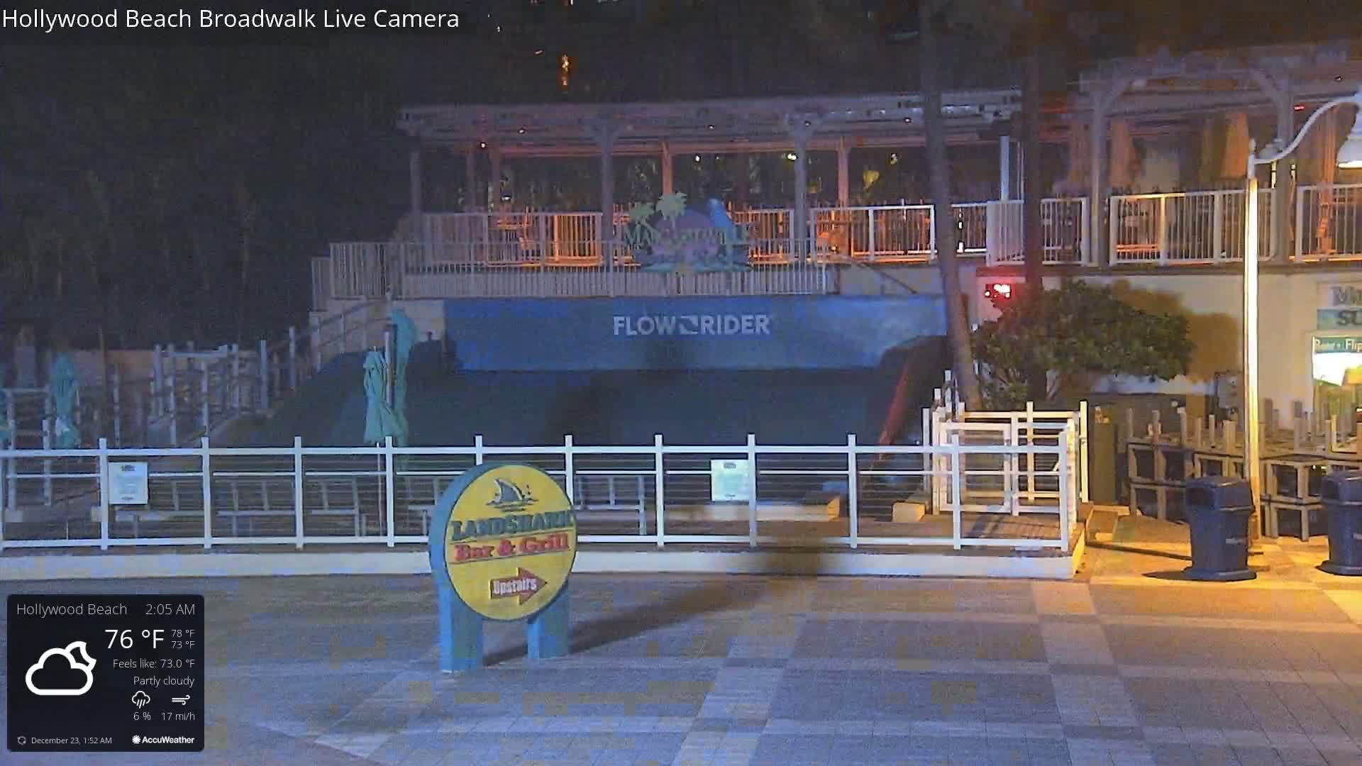 Hollywood Beach / Broadwalk & Atlantic Live Cam - Holywood, Broward, Florida, USA