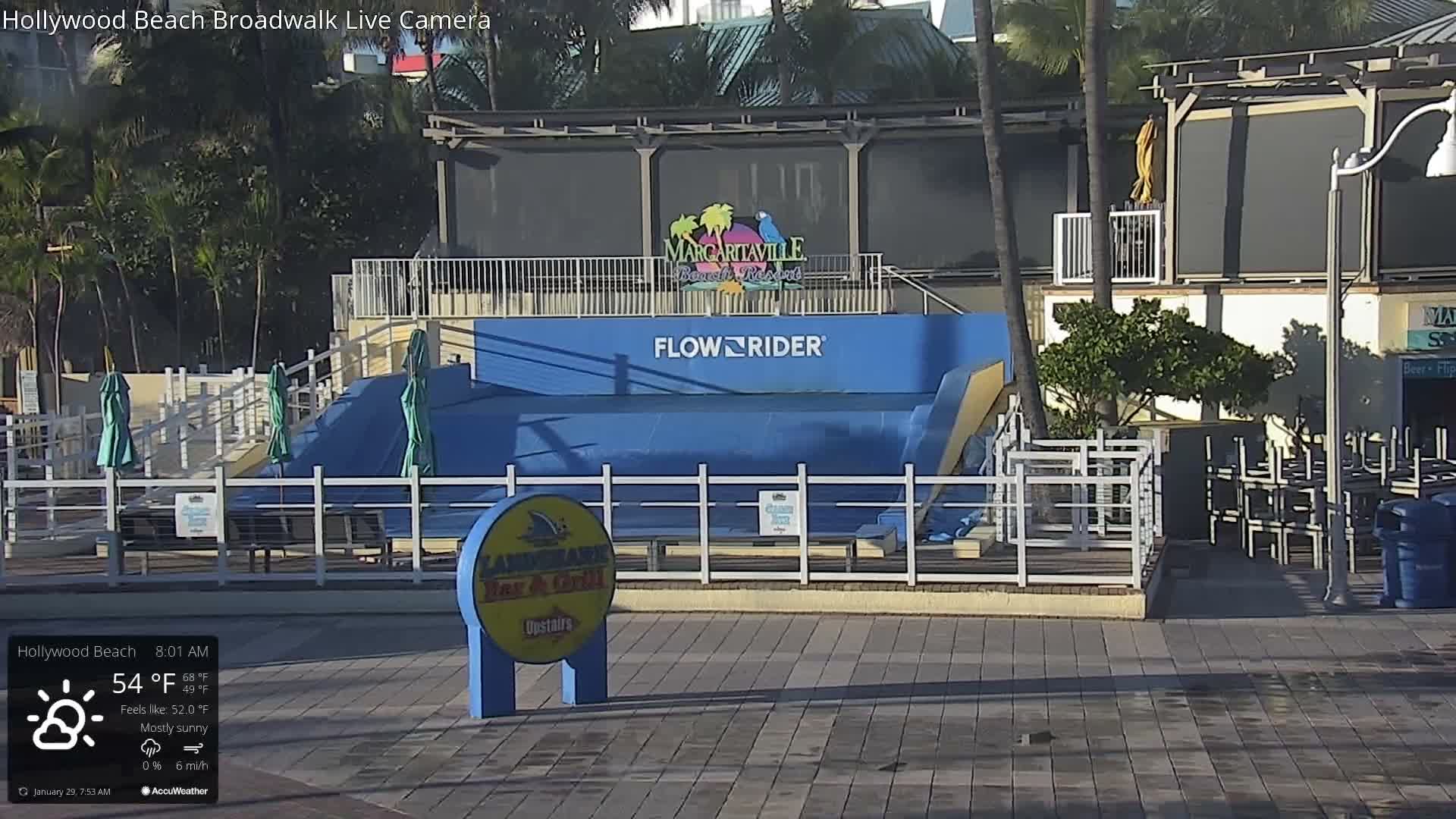 Hollywood Beach / Broadwalk & Atlantic Live Cam - Holywood, Broward, Florida, USA