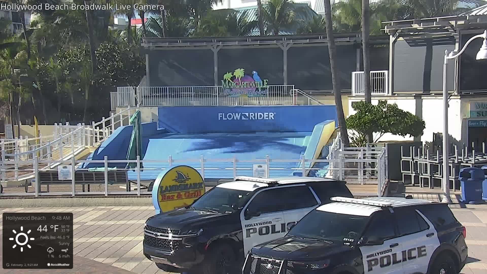 Hollywood Beach / Broadwalk & Atlantic Live Cam - Holywood, Broward, Florida, USA