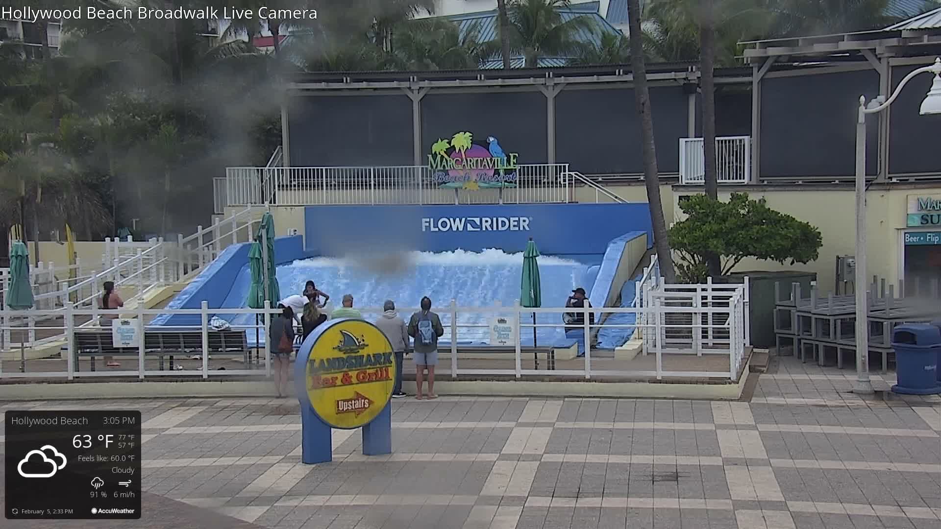 Hollywood Beach / Broadwalk & Atlantic Live Cam - Holywood, Broward, Florida, USA
