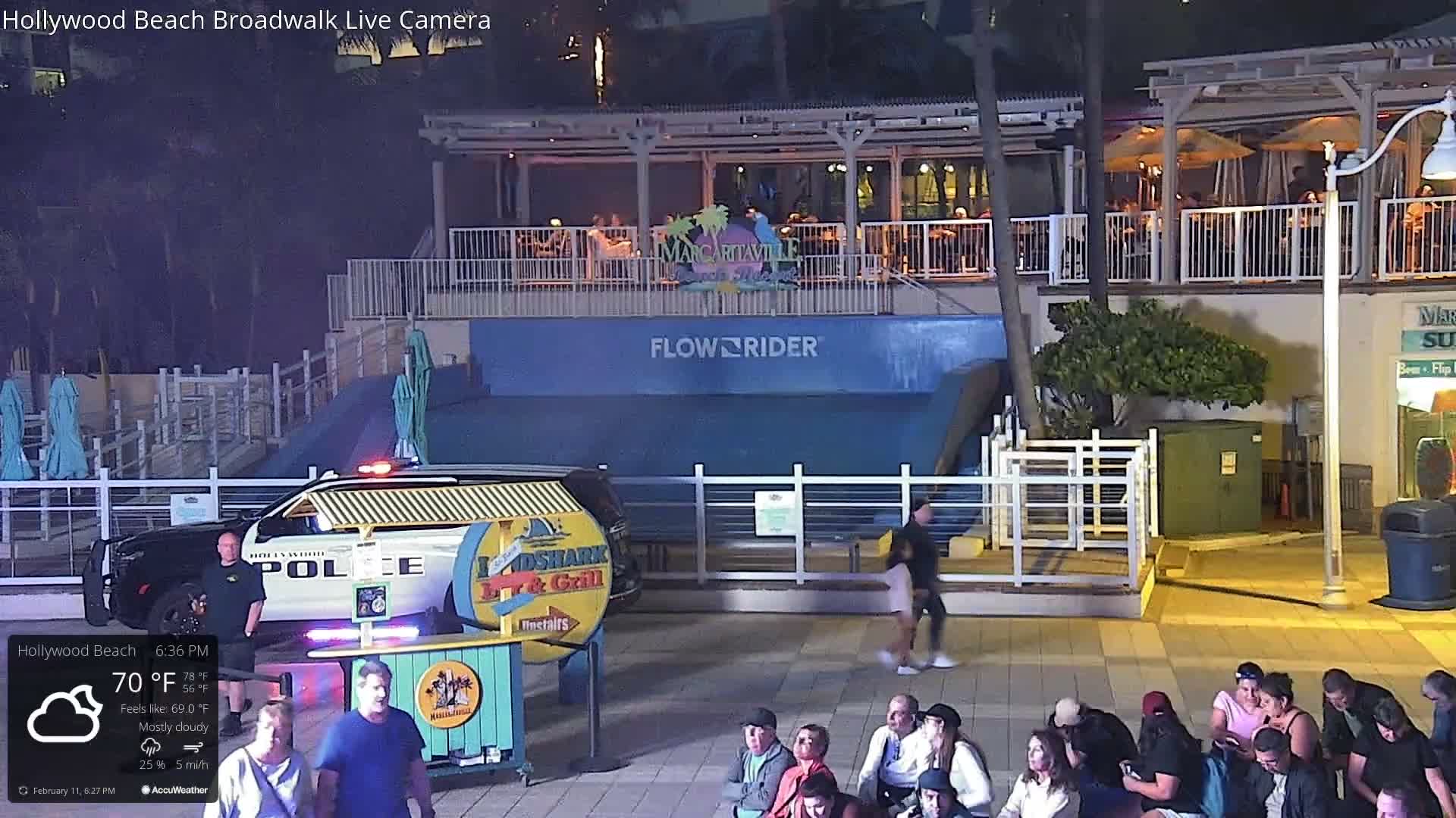 Hollywood Beach / Broadwalk & Atlantic Live Cam - Holywood, Broward, Florida, USA
