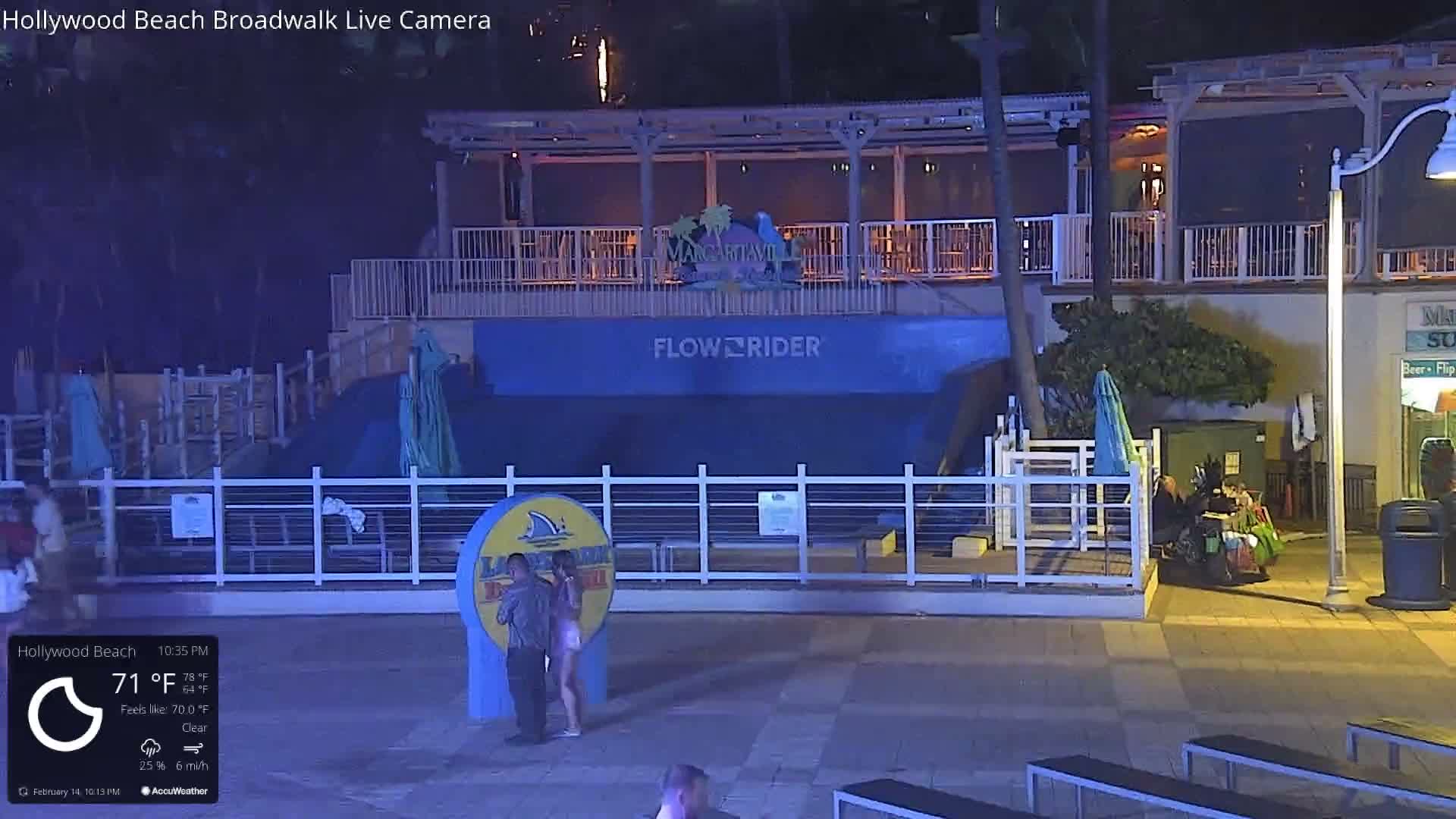Hollywood Beach / Broadwalk & Atlantic Live Cam - Holywood, Broward, Florida, USA