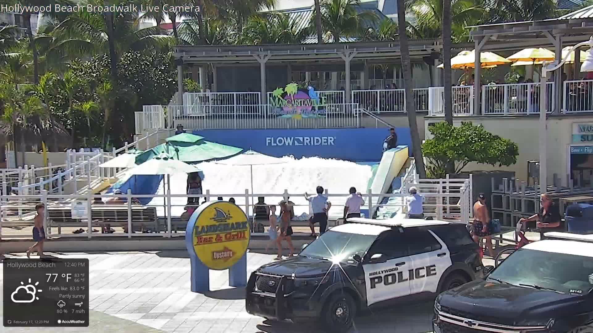 Hollywood Beach / Broadwalk & Atlantic Live Cam - Holywood, Broward, Florida, USA