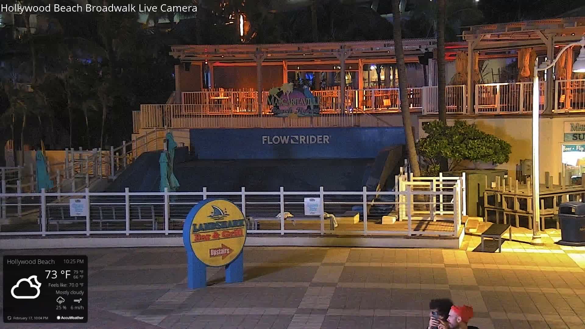 Hollywood Beach / Broadwalk & Atlantic Live Cam - Holywood, Broward, Florida, USA