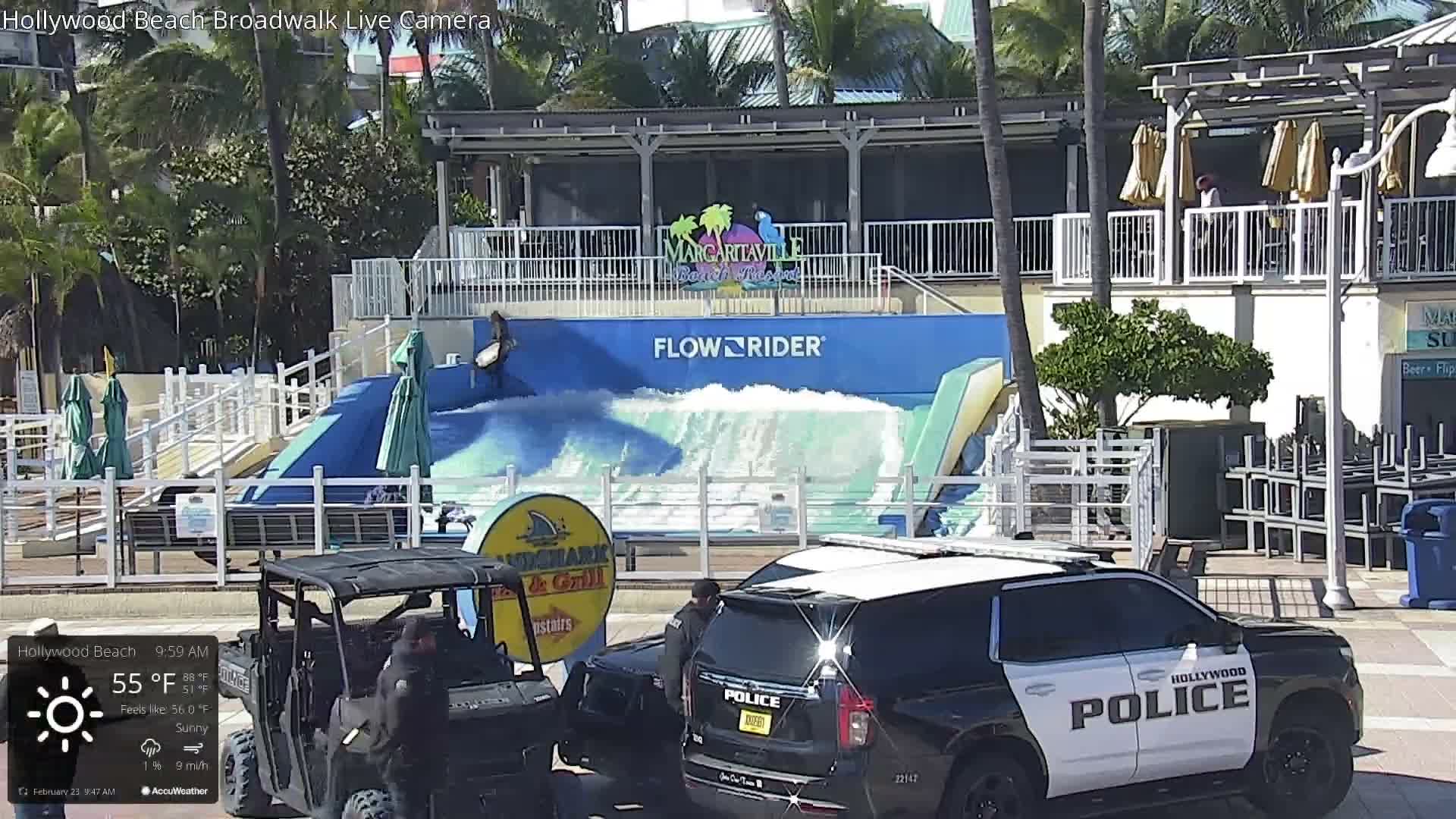 Hollywood Beach / Broadwalk & Atlantic Live Cam - Holywood, Broward, Florida, USA