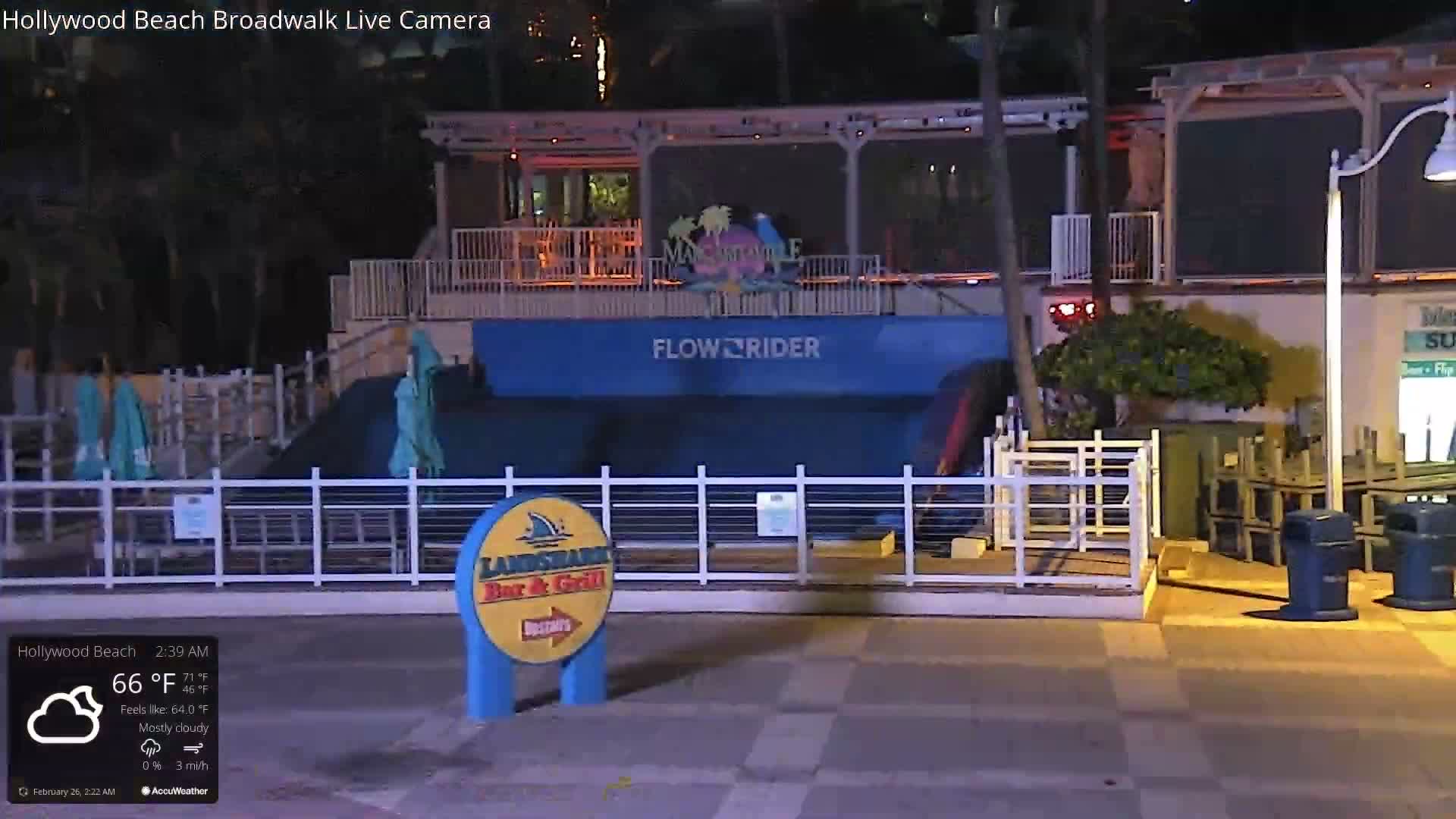 Hollywood Beach / Broadwalk & Atlantic Live Cam - Holywood, Broward, Florida, USA