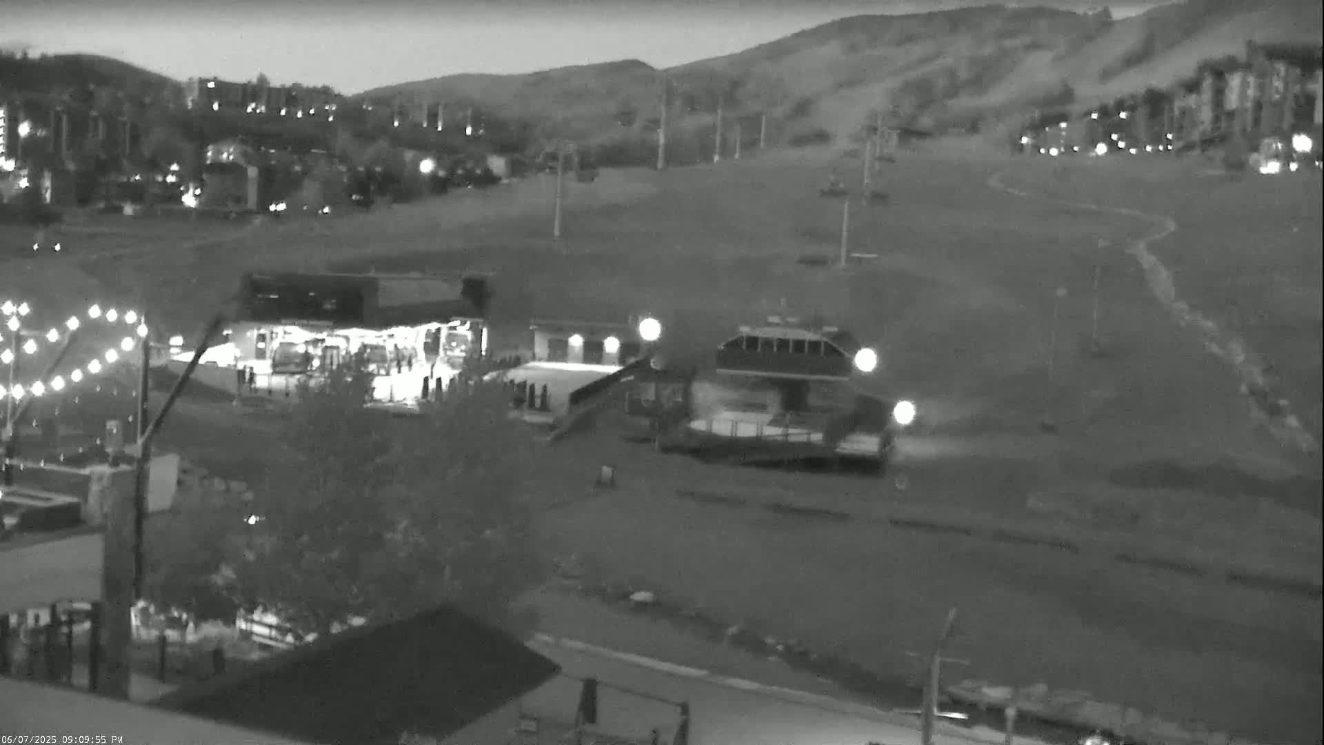 Steamboat Resort Christie Peak Express & Wild Blue Gondola Ropeway & Ski Slopes Live Cam - Steamboat Springs, Routt County, Colorado, USA