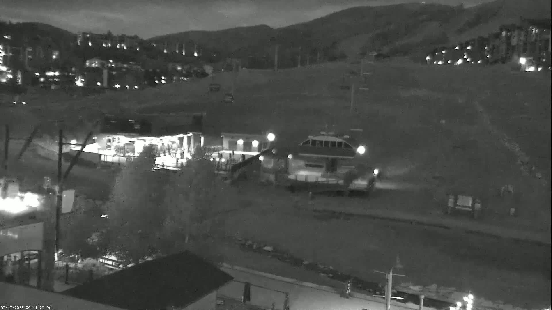 Steamboat Resort Christie Peak Express & Wild Blue Gondola Ropeway & Ski Slopes Live Cam - Steamboat Springs, Routt County, Colorado, USA