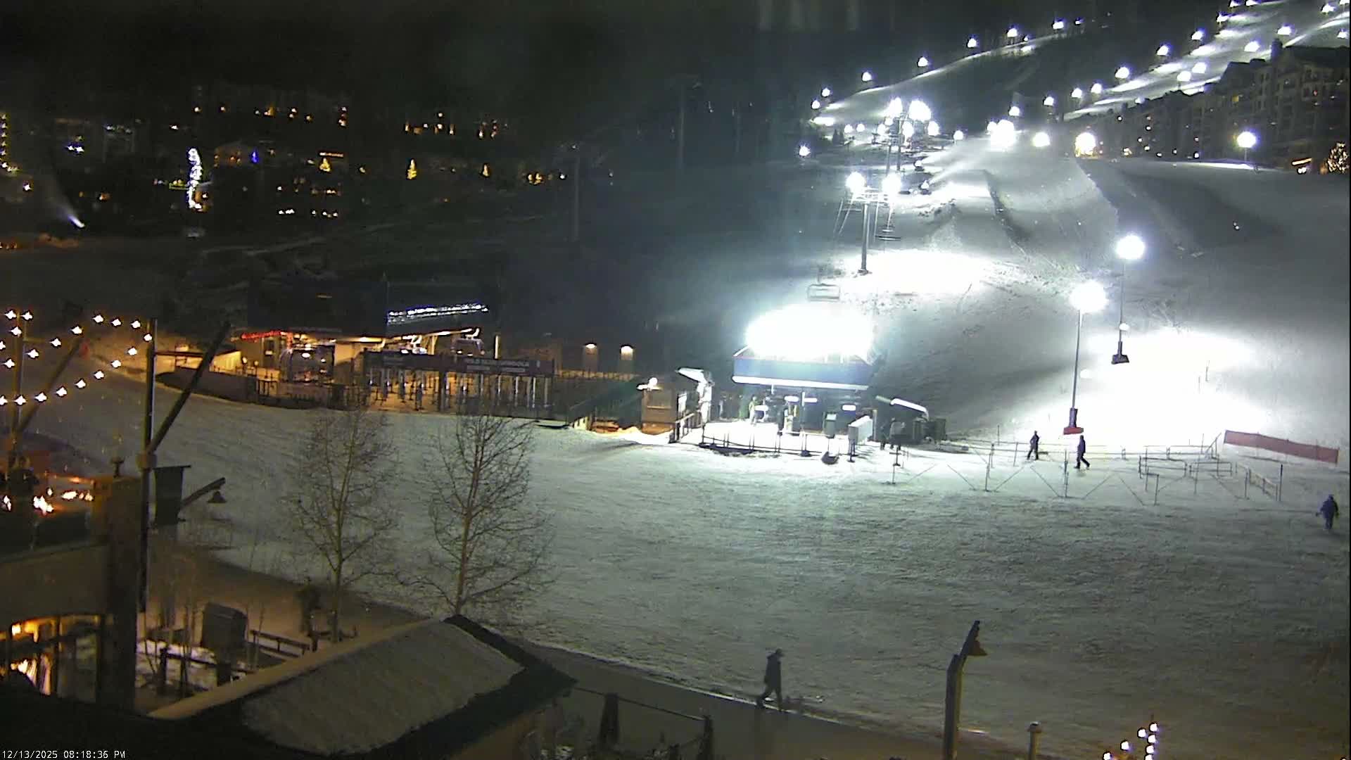 Steamboat Resort Christie Peak Express & Wild Blue Gondola Ropeway & Ski Slopes Live Cam - Steamboat Springs, Routt County, Colorado, USA