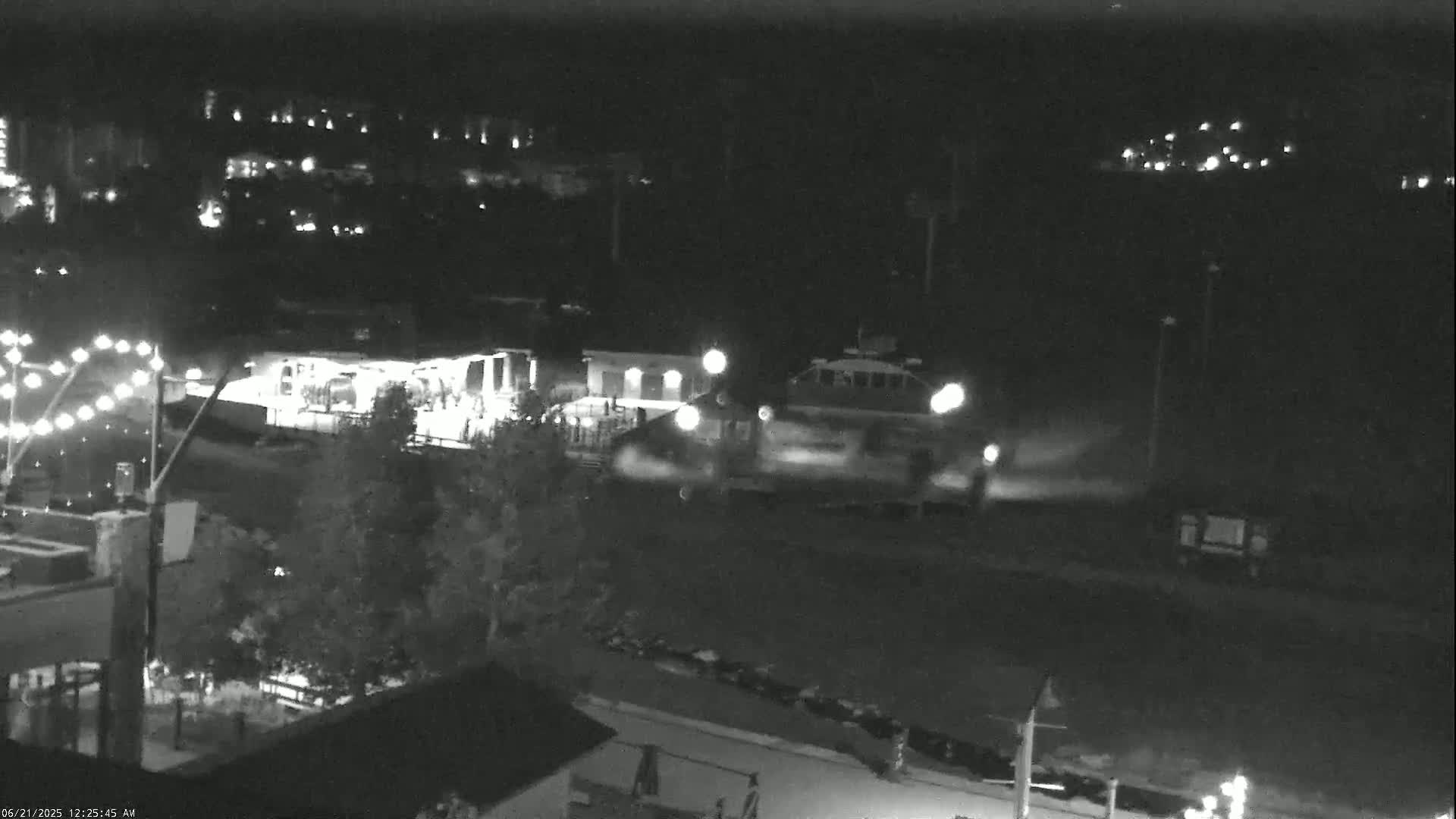 Steamboat Springs City Skyline from Thunderhead Lodge Roof Live Cam - Steamboat Springs, Routt County, Colorado, USA